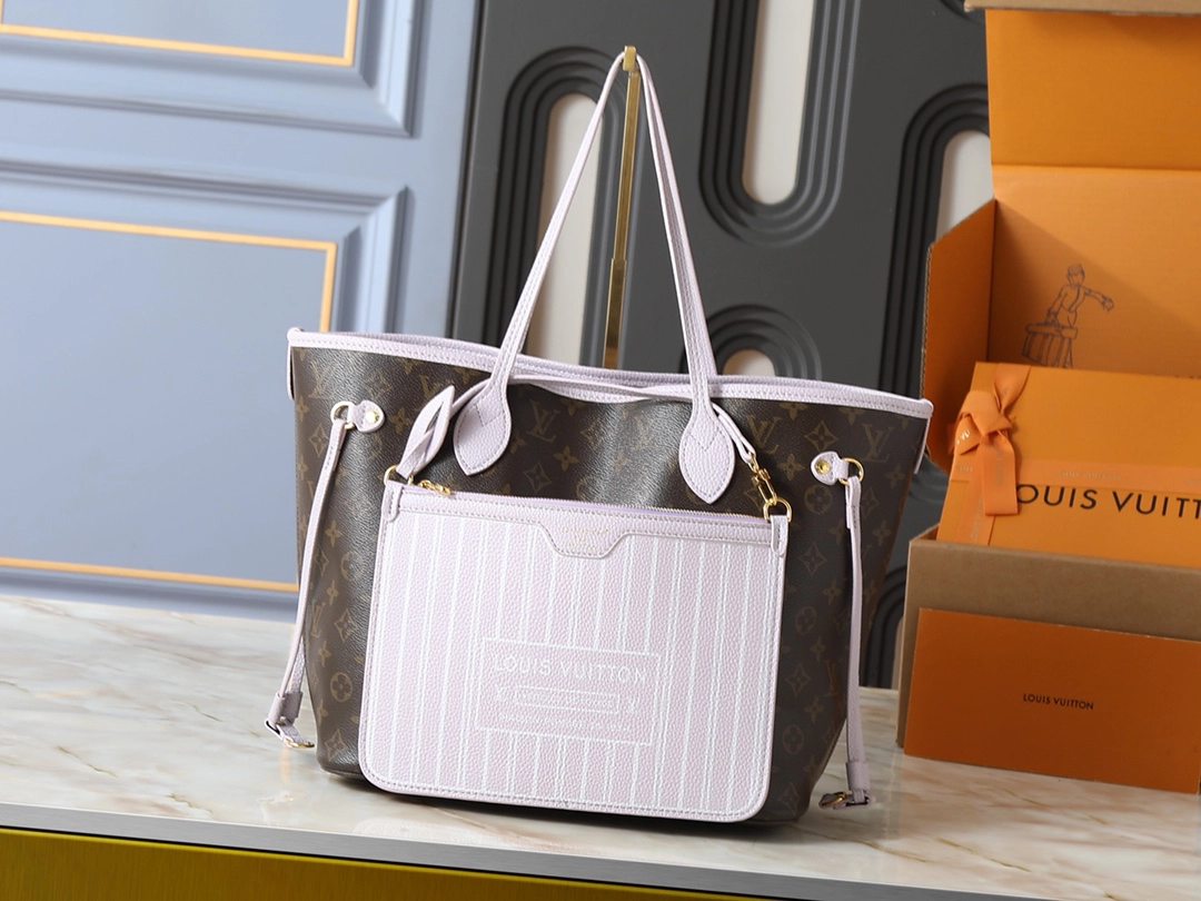 ルイ・ヴィトン ネヴァーフル・インサイドアウト BB/MM バッグ「Neverfull Bag」
