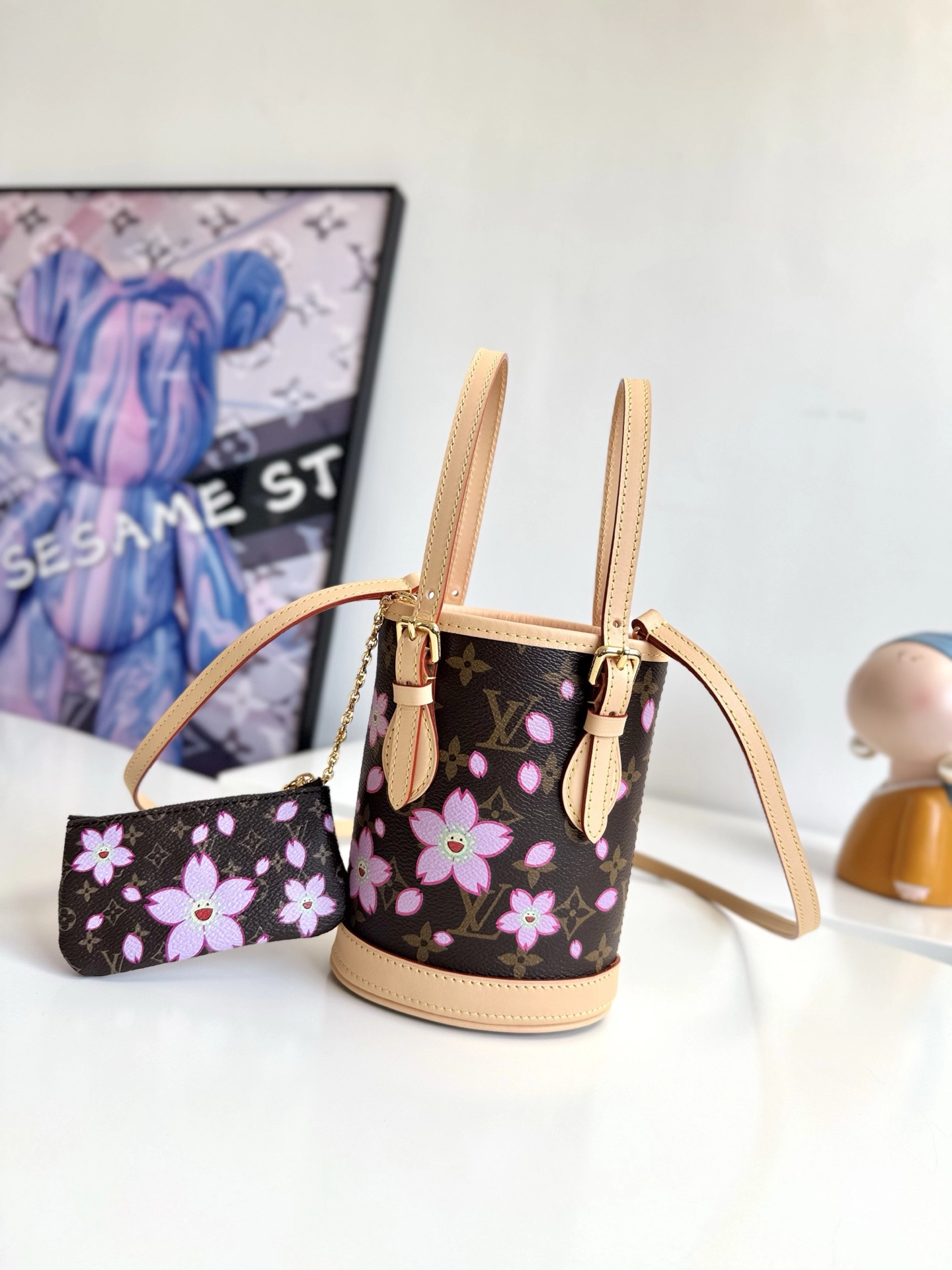 ルイ・ヴィトン「Louis Vuitton」 Nano Bucket ハンドバッグ