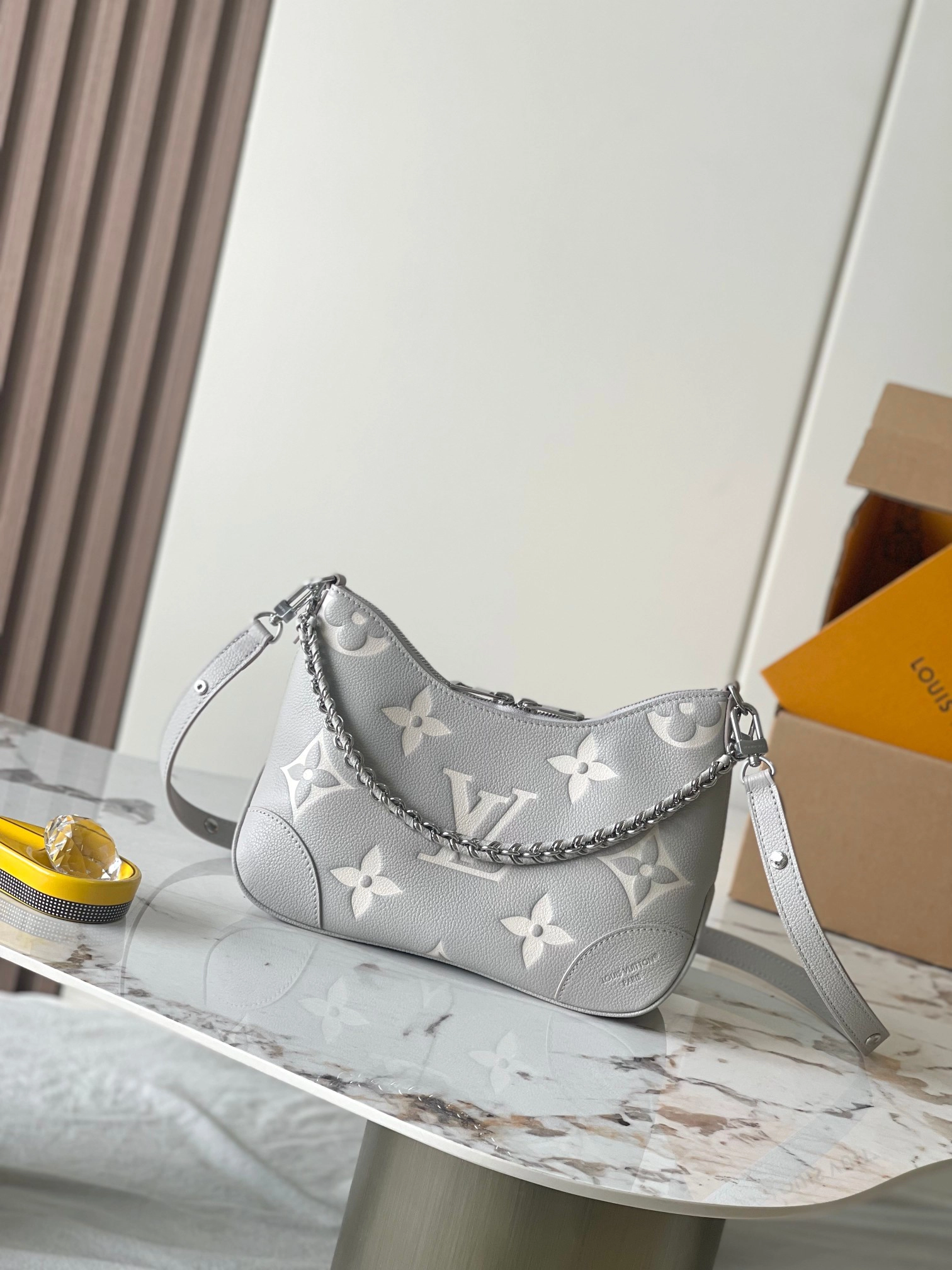 ルイ・ヴィトン「Louis Vuitton」Boulogne どろどろ乳色 ハンドバッグ