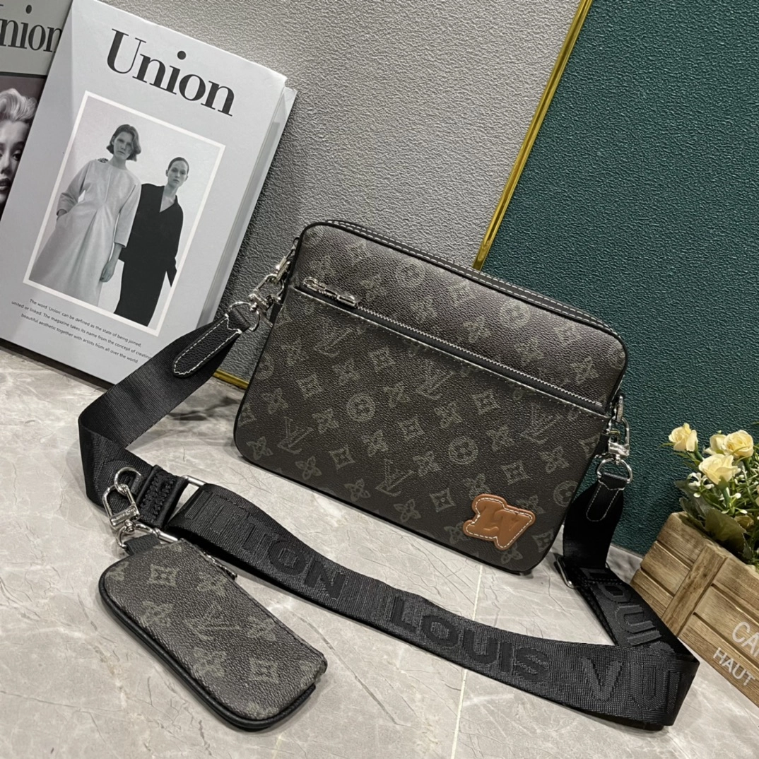 ルイ・ヴィトン「Louis Vuitton」新作 Trio メッセンジャーバッグ