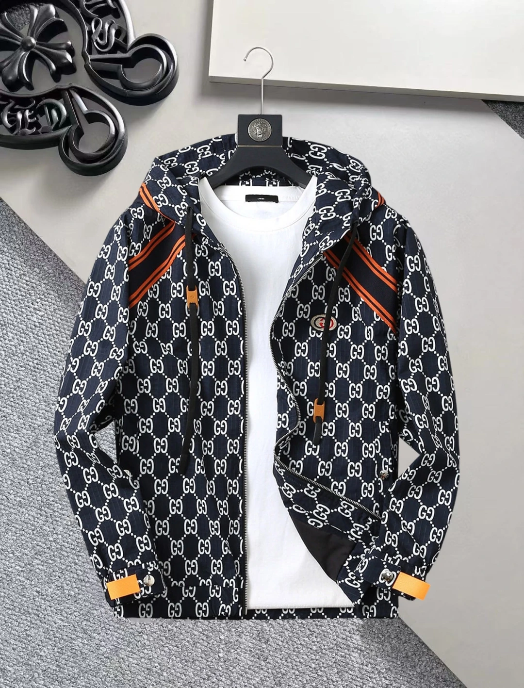 グッチ「Gucci 」秋冬新作メンズフード付きジャケット