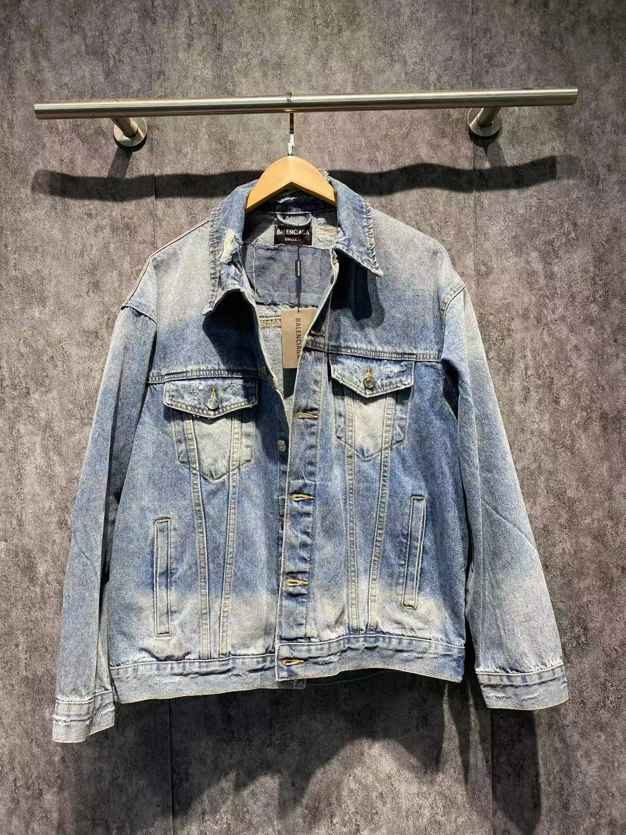バレンシアガ「Balenciaga」デニムジャケット クラシック リデザイン