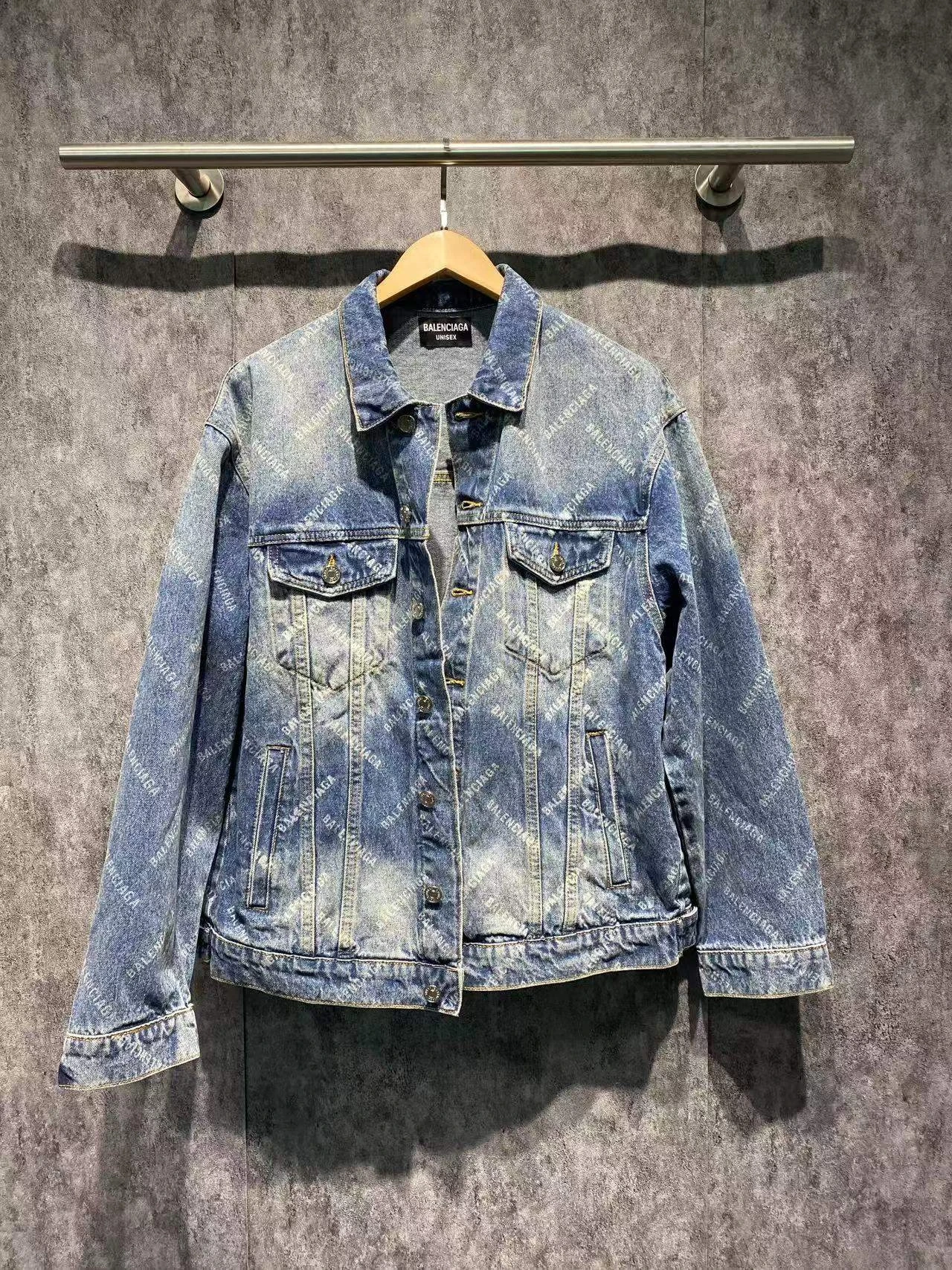 バレンシアガ「Balenciaga」デニムジャケット クラシック リデザイン
