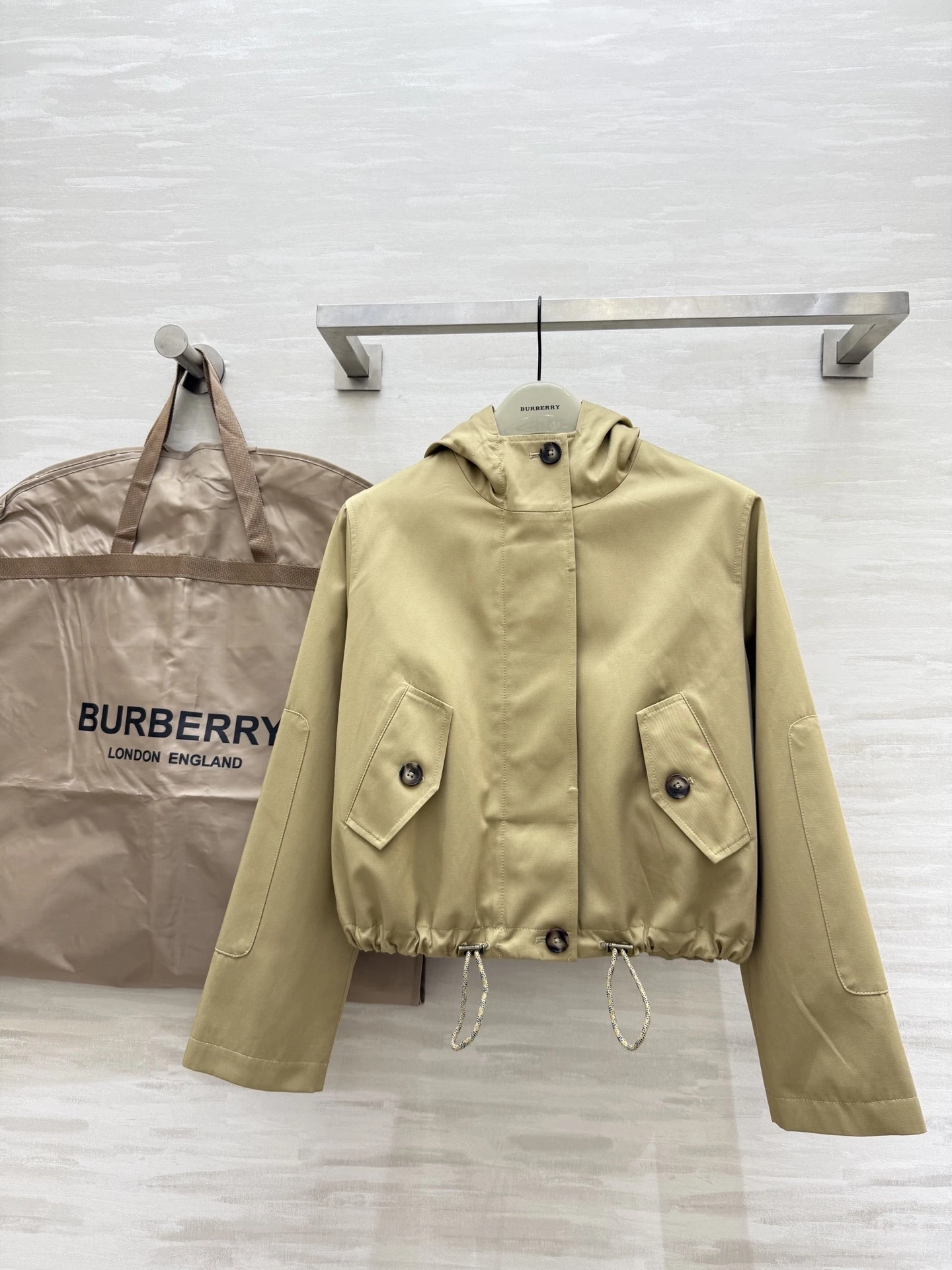 バーバリー「Burberry」British Style Hooded Jacket