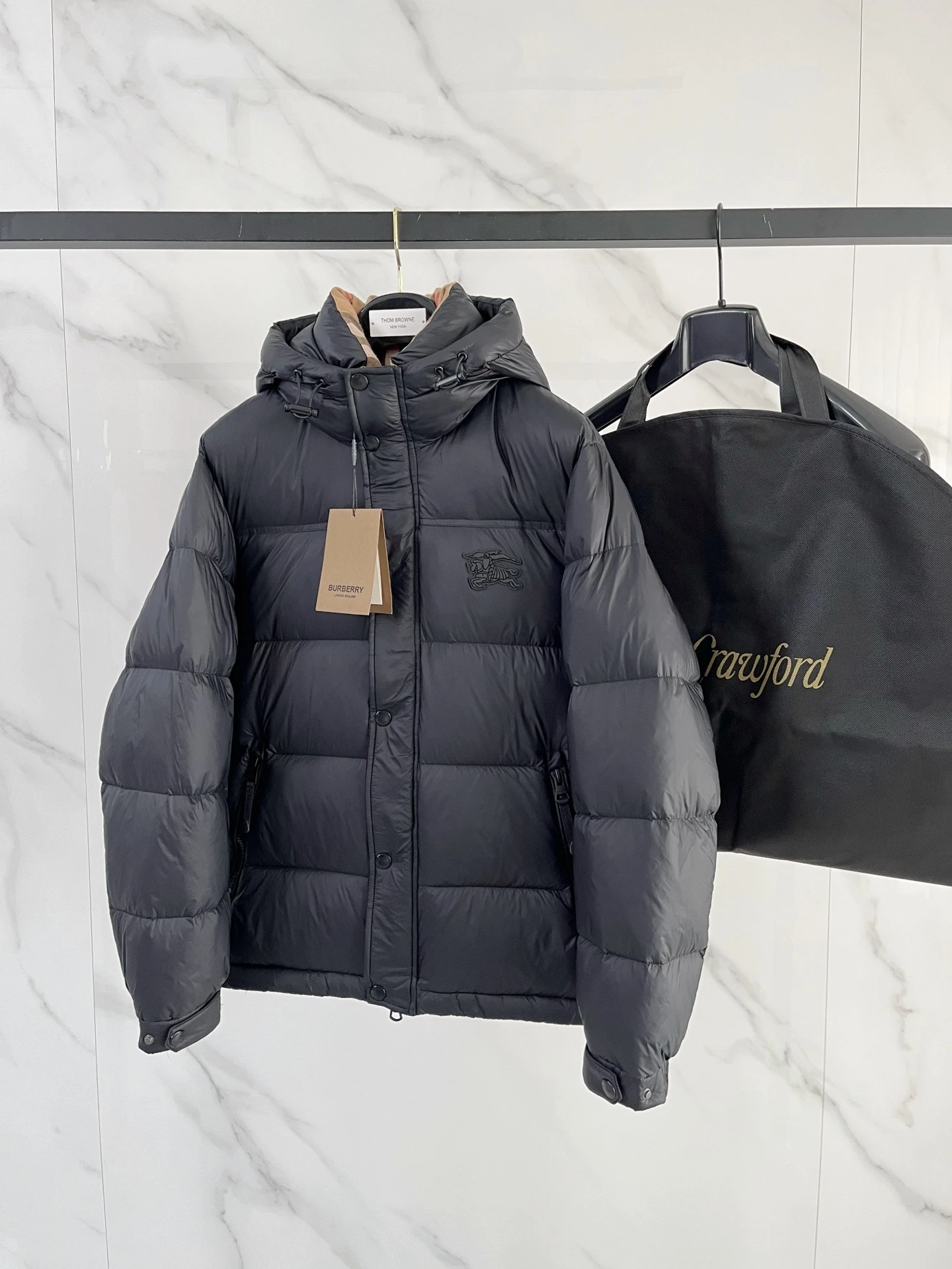 バーバリー「Burberry」秋冬メンズファッションダウンジャケット