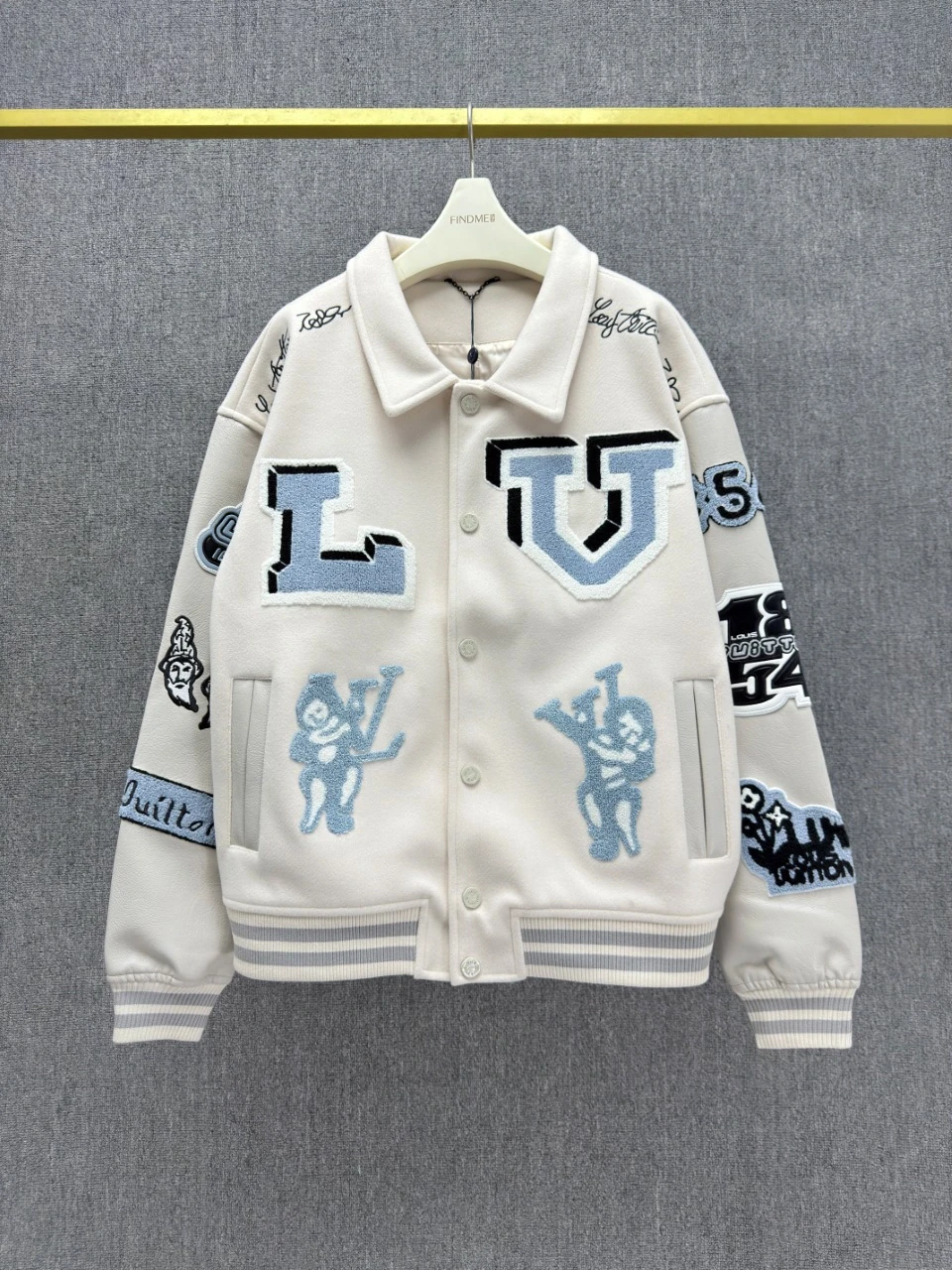 ルイ・ヴィトン「Louis Vuitton」モダンベースボールジャケット