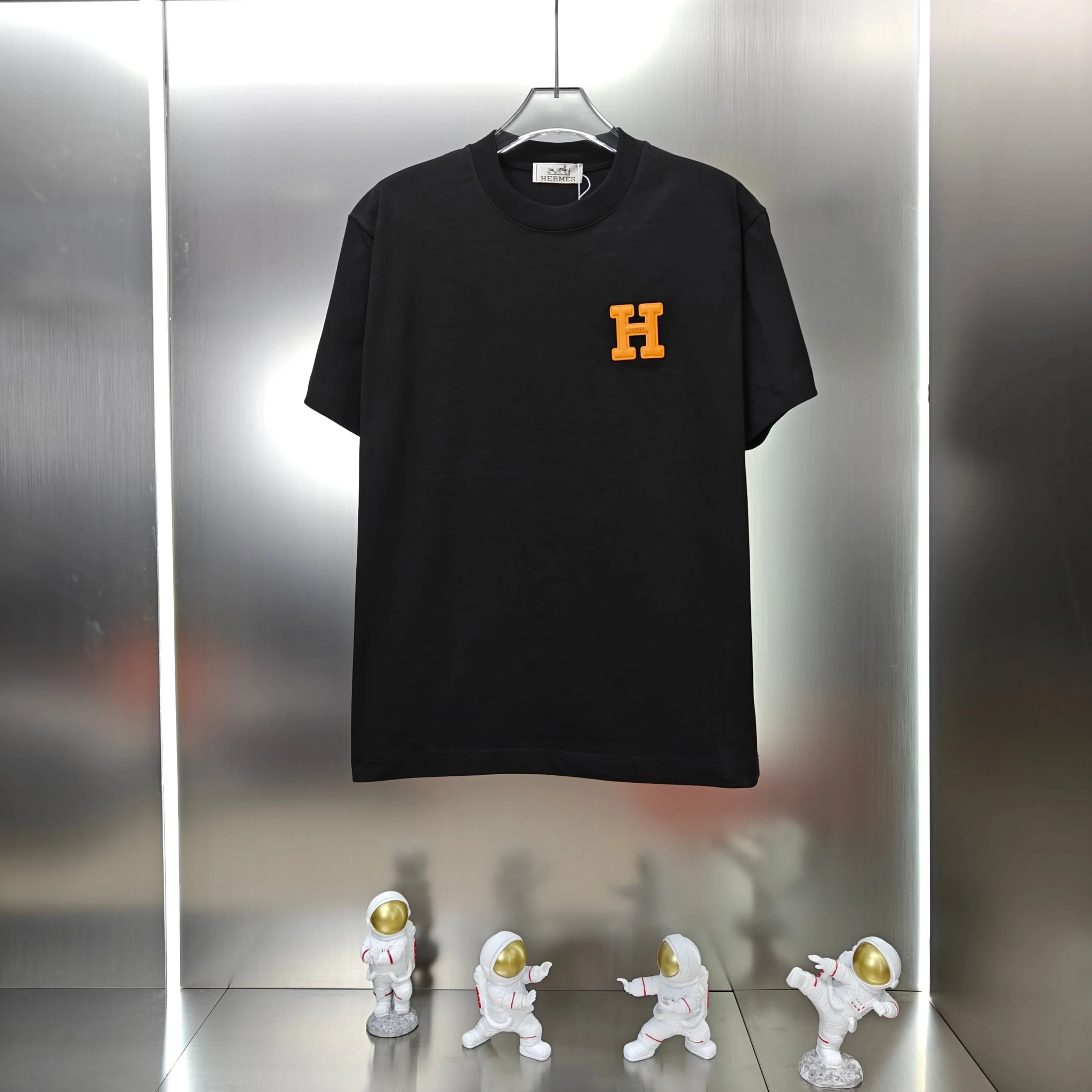 エルメス Hermès 春夏コレクション ユニセックス コットンTシャツ