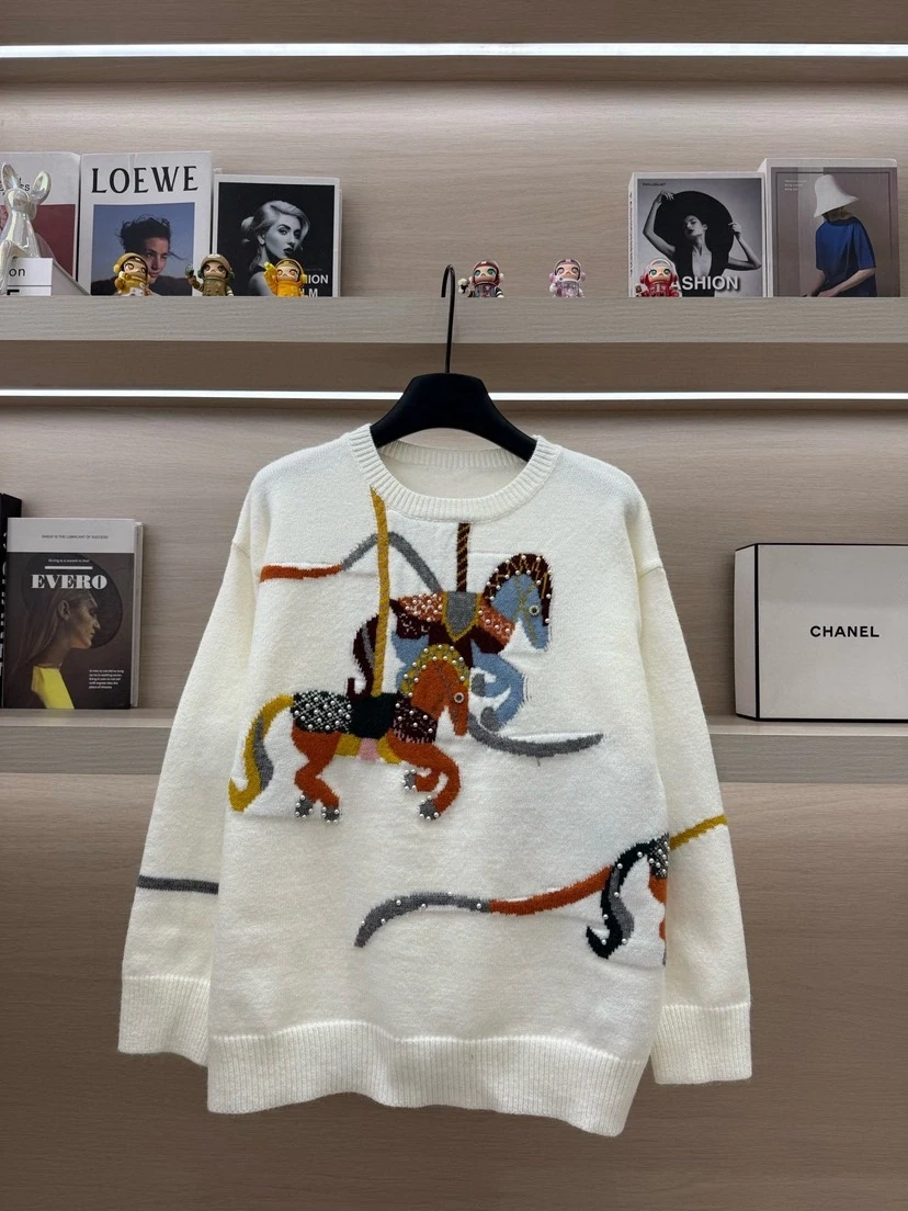 エルメス「Hermès」春季新作ラウンドネックスウェット