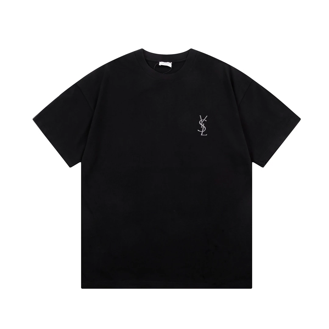 サンローラン Saint Laurent エンブロイダードロゴ トップス