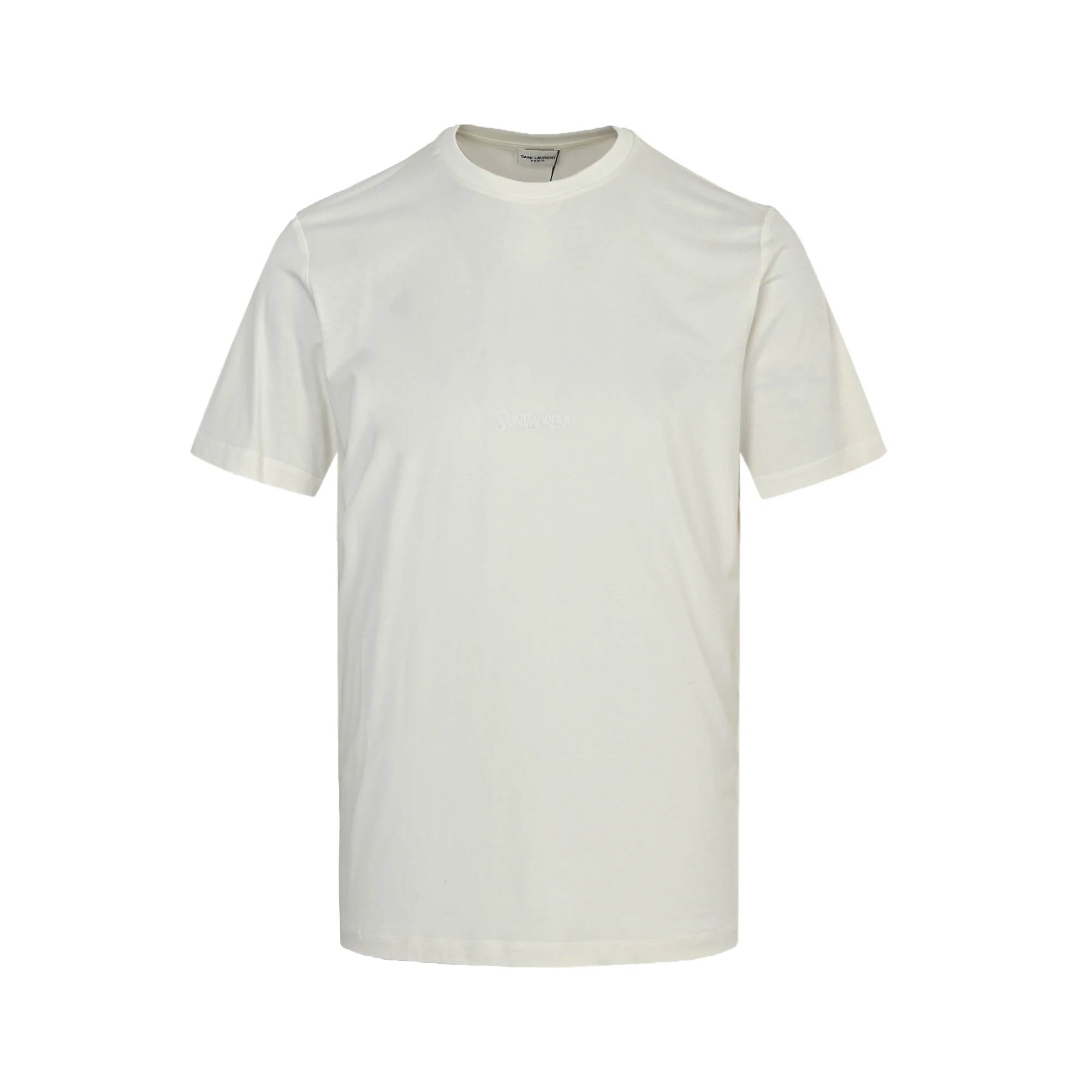 サンローラン Saint Laurent チェストロゴ エンブロイダリー Tシャツ