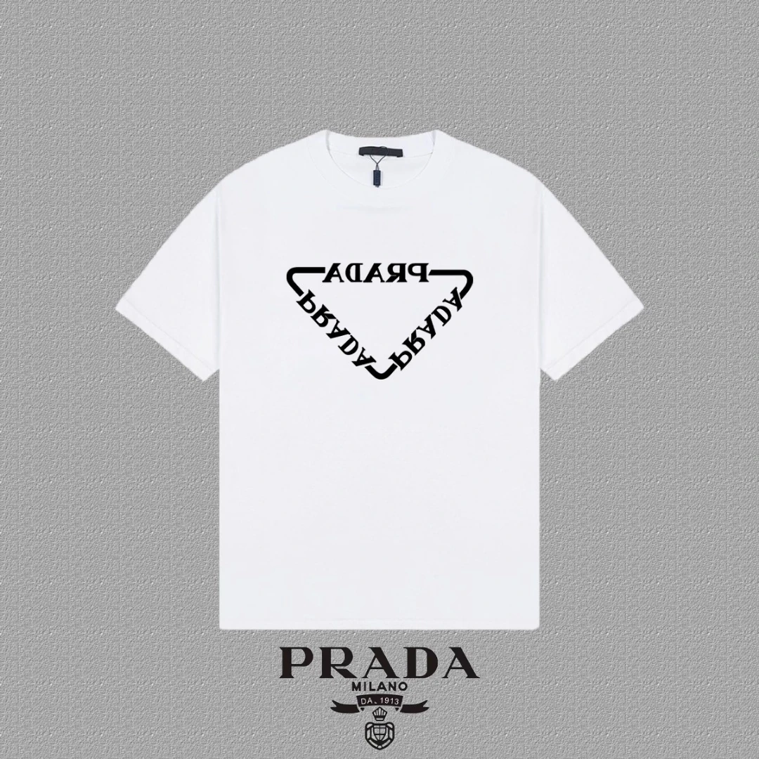 プラダ Prada ユニセックス プリントTシャツ ショートスリーブ