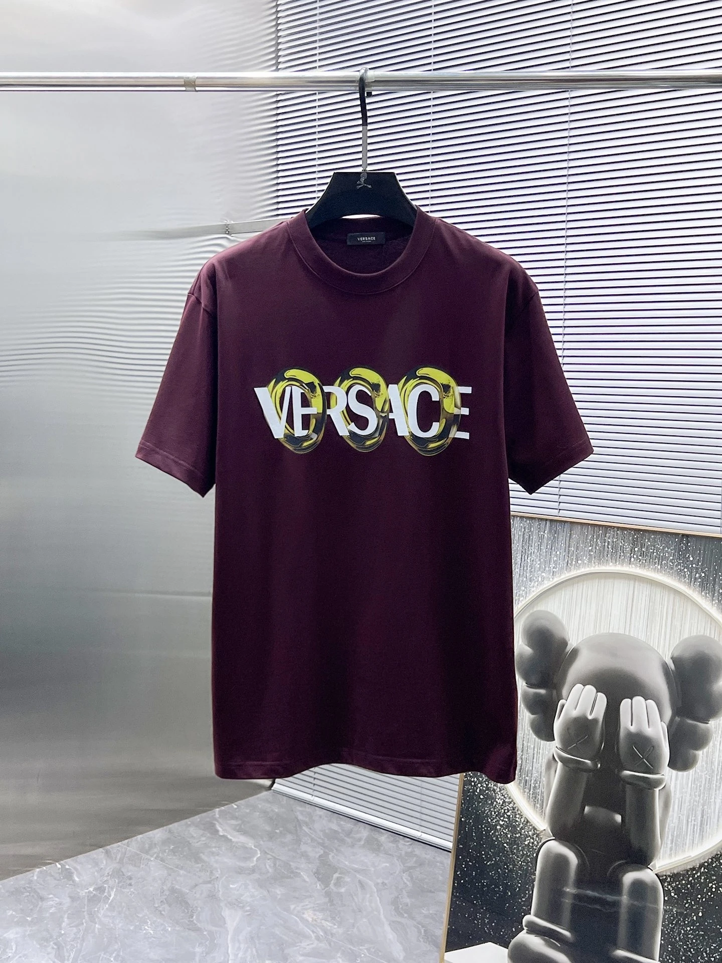 ヴェルサーチ Versace リラックスフィット クルーネックTシャツ