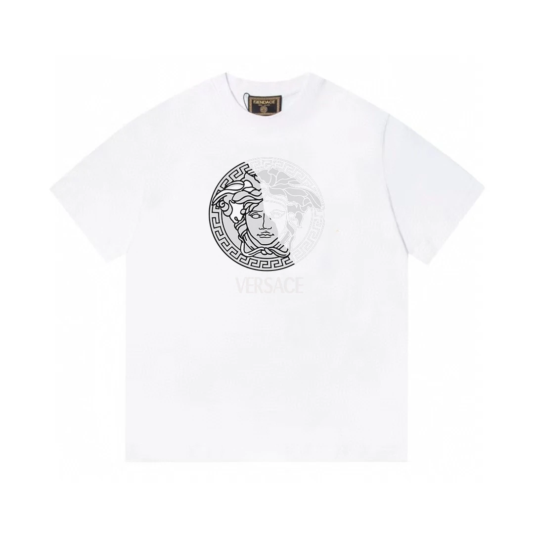 ヴェルサーチ Versace プレミアム プリントTシャツ