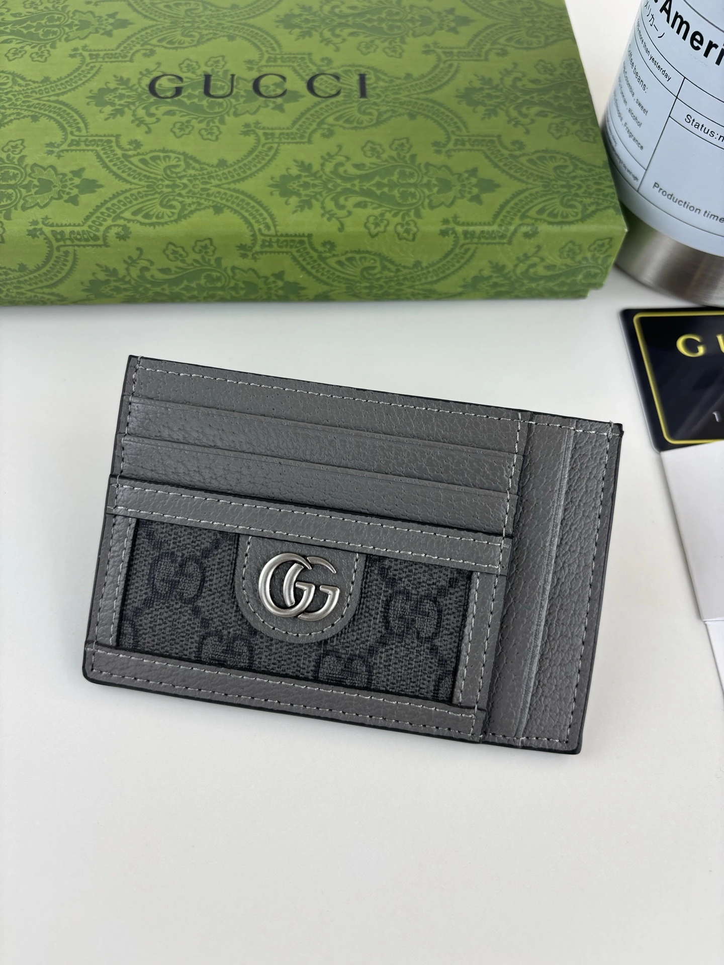 Gucci(グッチ / Gucci) 最新Ophidiaシリーズカードケース、Ophidiaシリーズの絶えないレトロの情緒