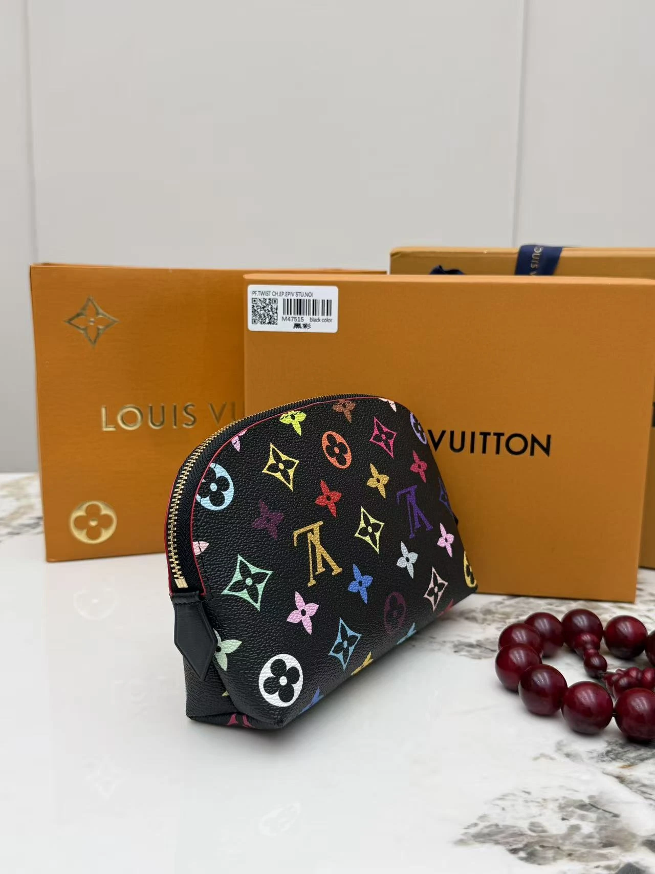 Louis Vuitton（ルイ・ヴィトン / LV） ギフトボックス付き M47515 ブラックカラー