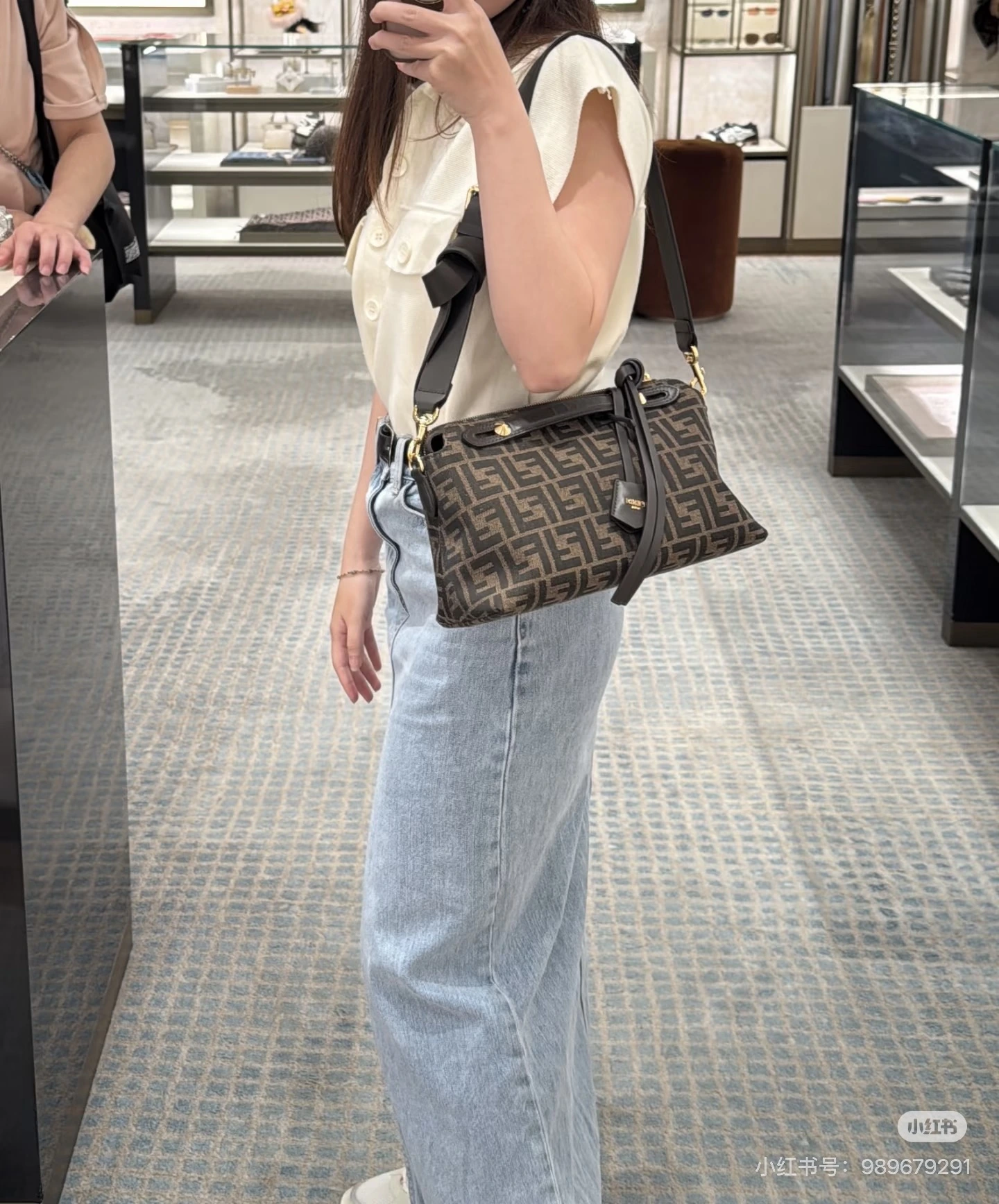 FENDI(フェンディ) ダブルF Monogram バッグ