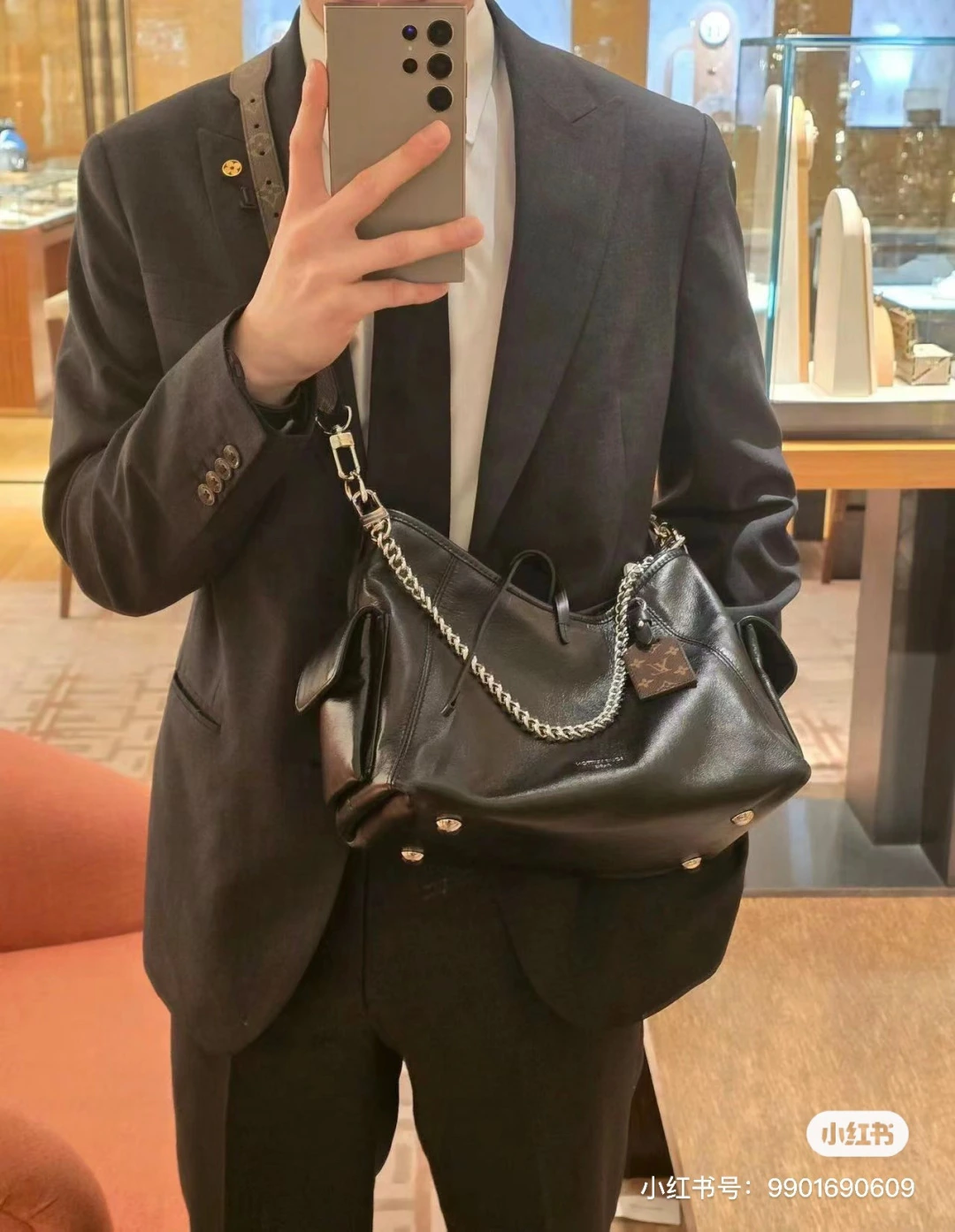 Carryall 切替・ソフトな風合い・Monogram CarryAll バッグ