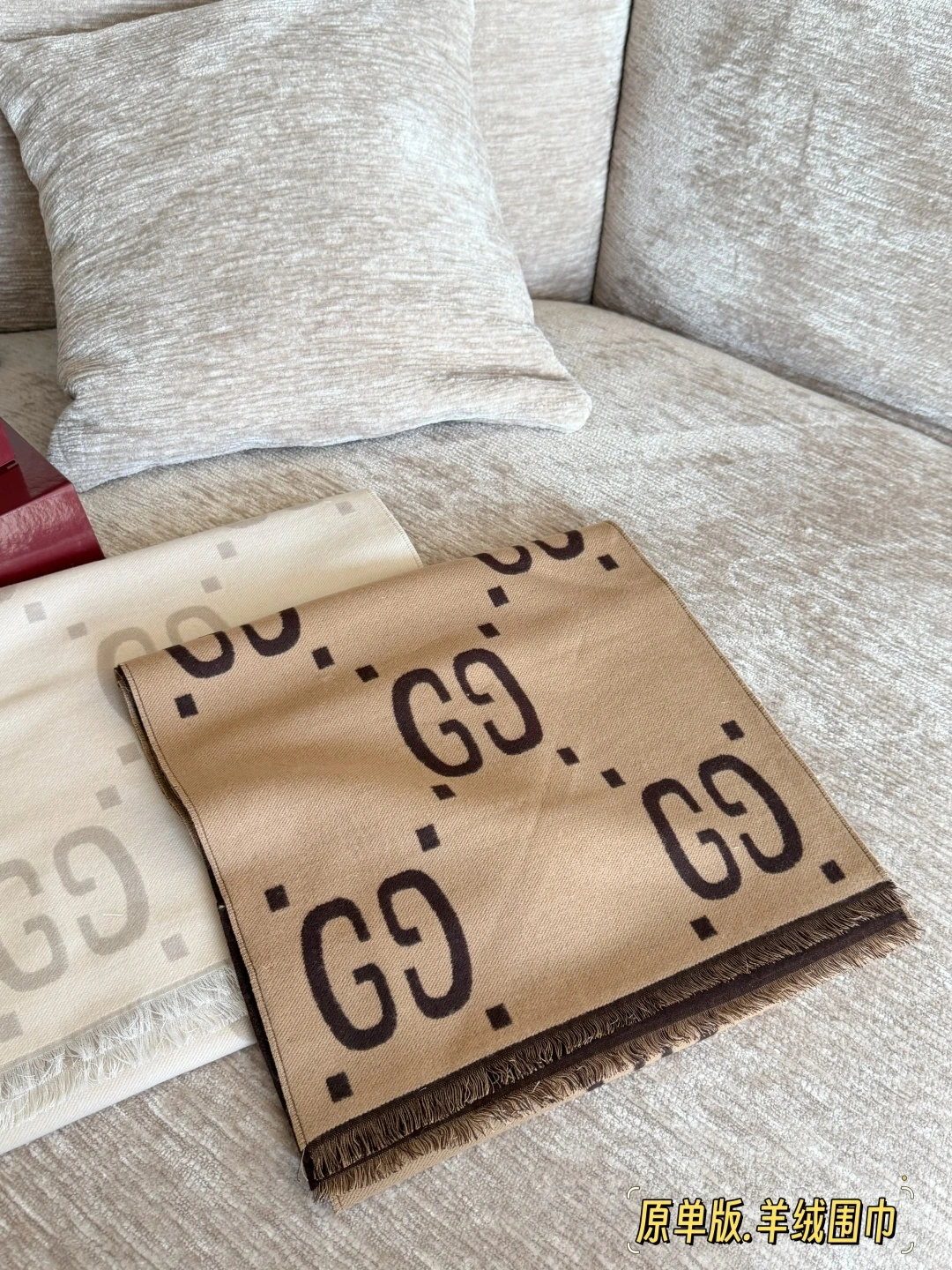 GUCCI(グッチ) GG カシミヤマフラー