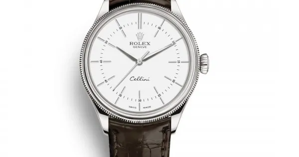 チェリーニ タイムウォッチ: 18 CT ホワイトゴールド - M50509-0017