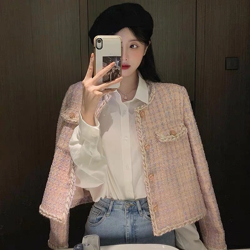 CHANEL(シャネル) クロップド丈・ボタン・すっきり見え アウター