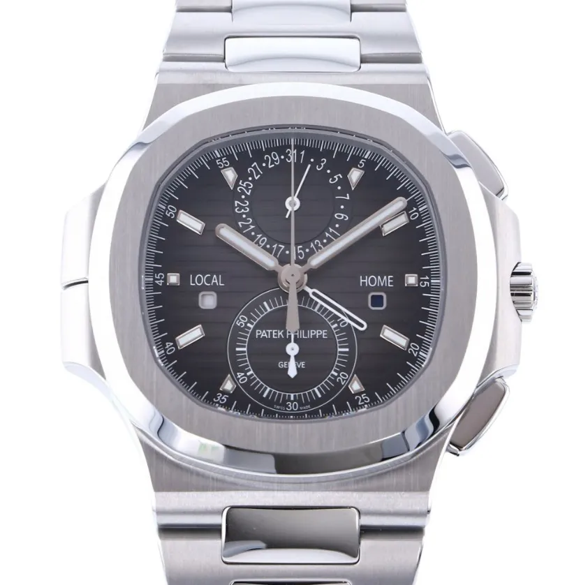 パテック・フィリップ PATEK PHILIPPE ノーチラス トラベルタイム クロノグラフ 5990/1A-001