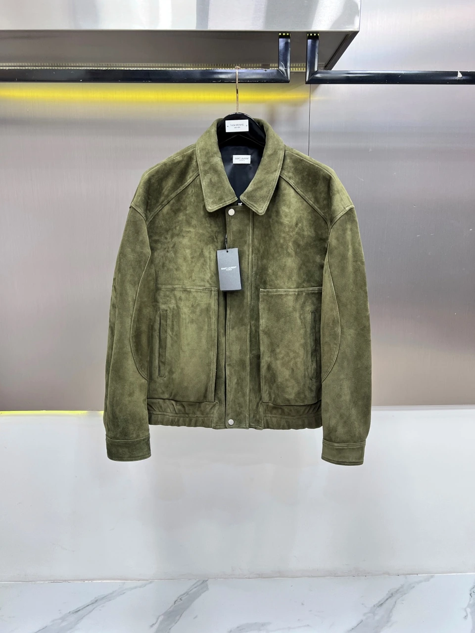 Saint Laurent(サンローラン) アイテム。 素材:インポートゴートスキン・ゴートスキン。 サイズ:48-56。 特殊サイズはオーダー対応可