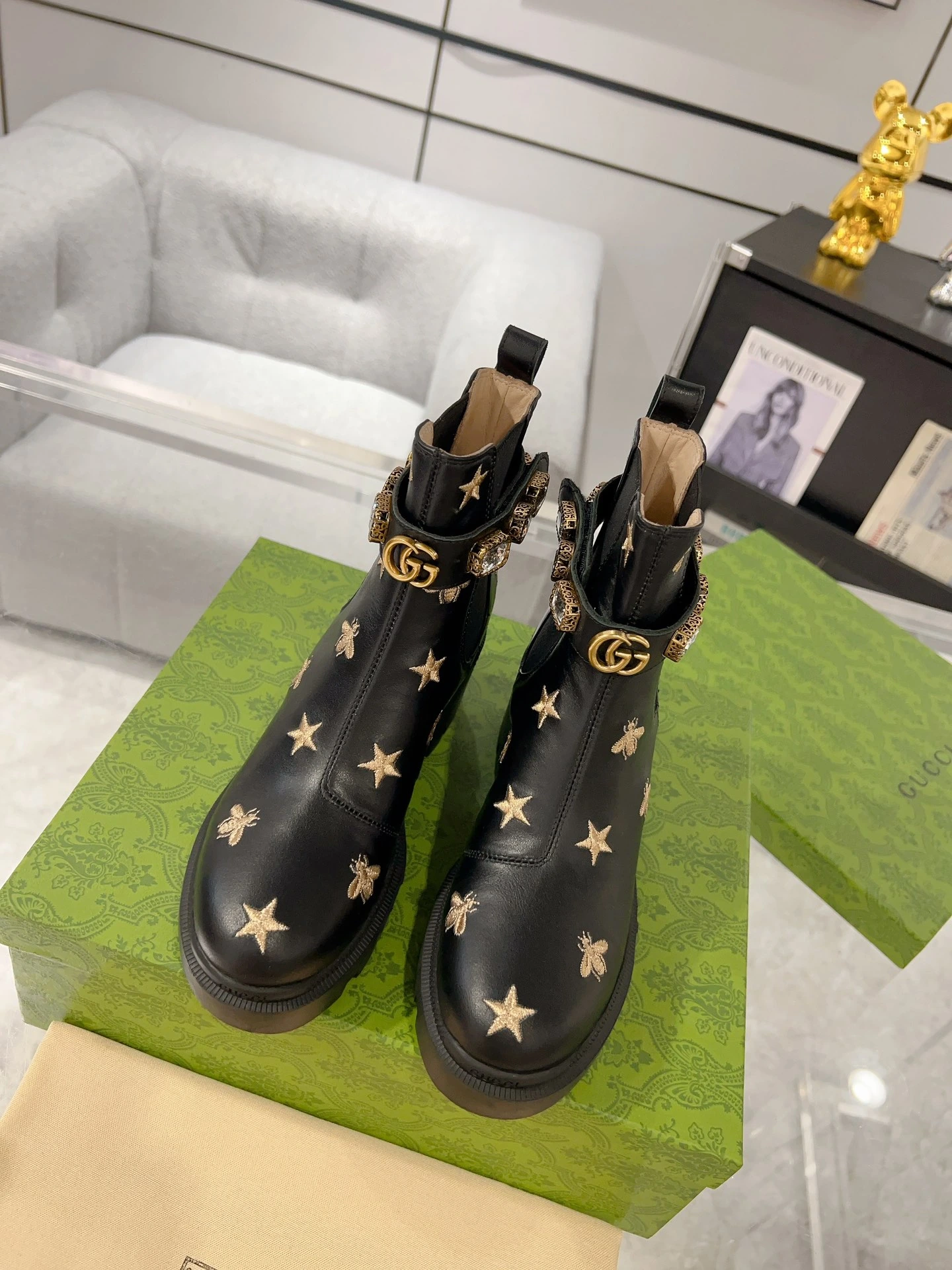 Gucci ショートブーツ