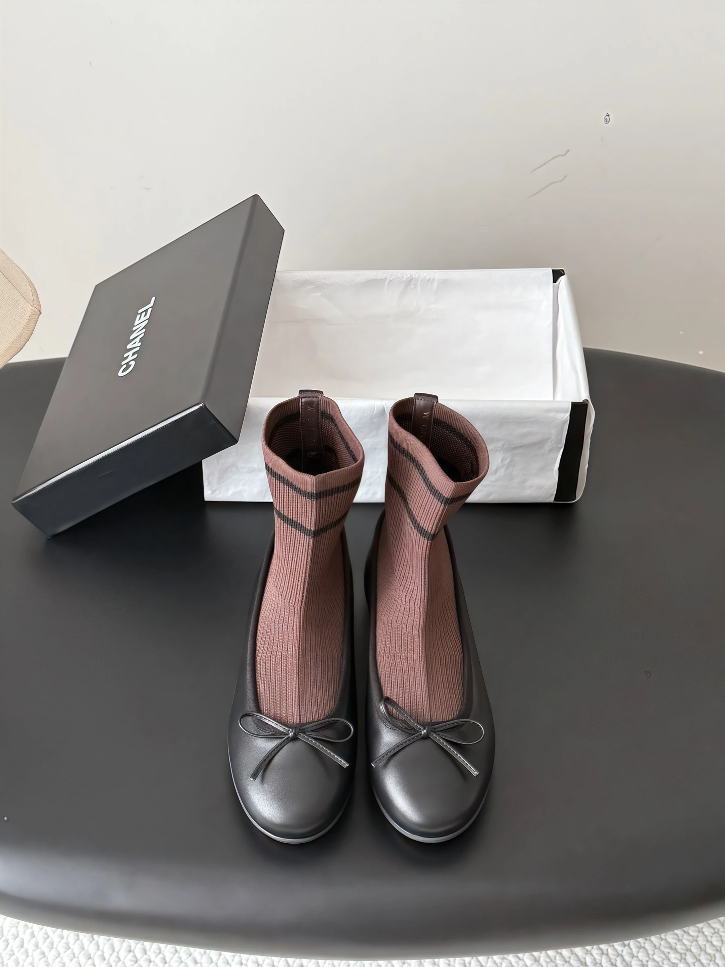 CHANEL Chanel 26B ショートブーツ