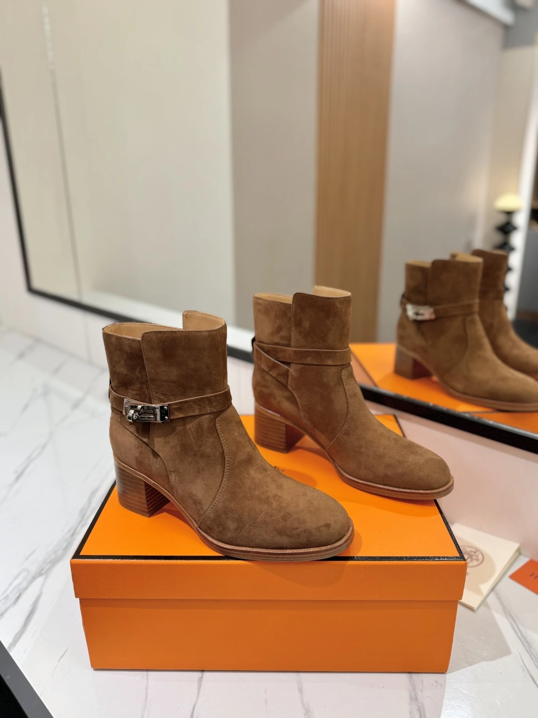 Hermès Hermes ショートブーツ