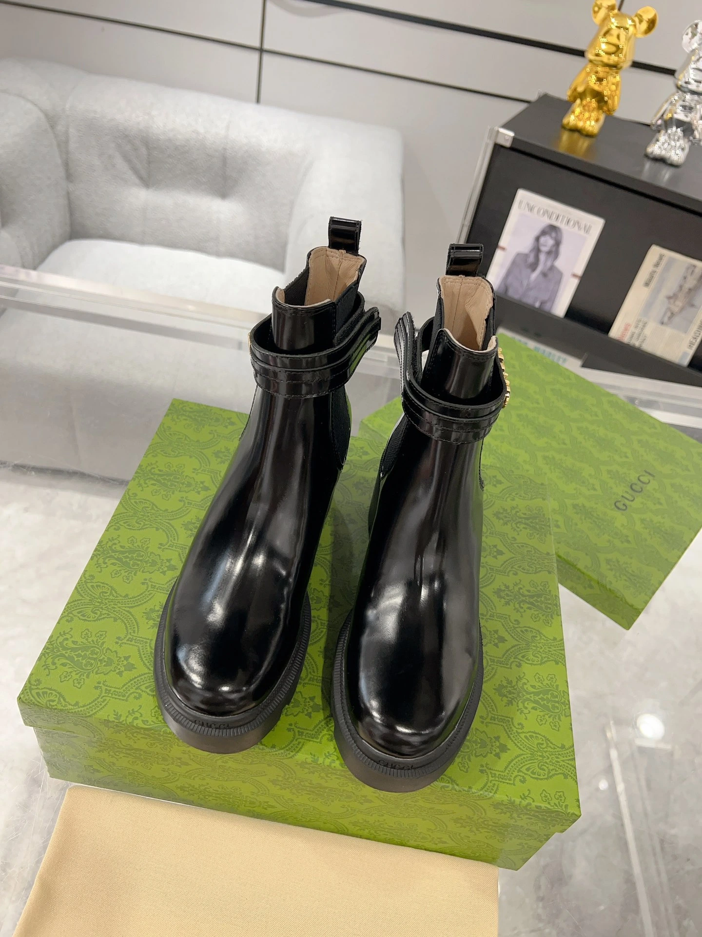 Gucci ショートブーツ