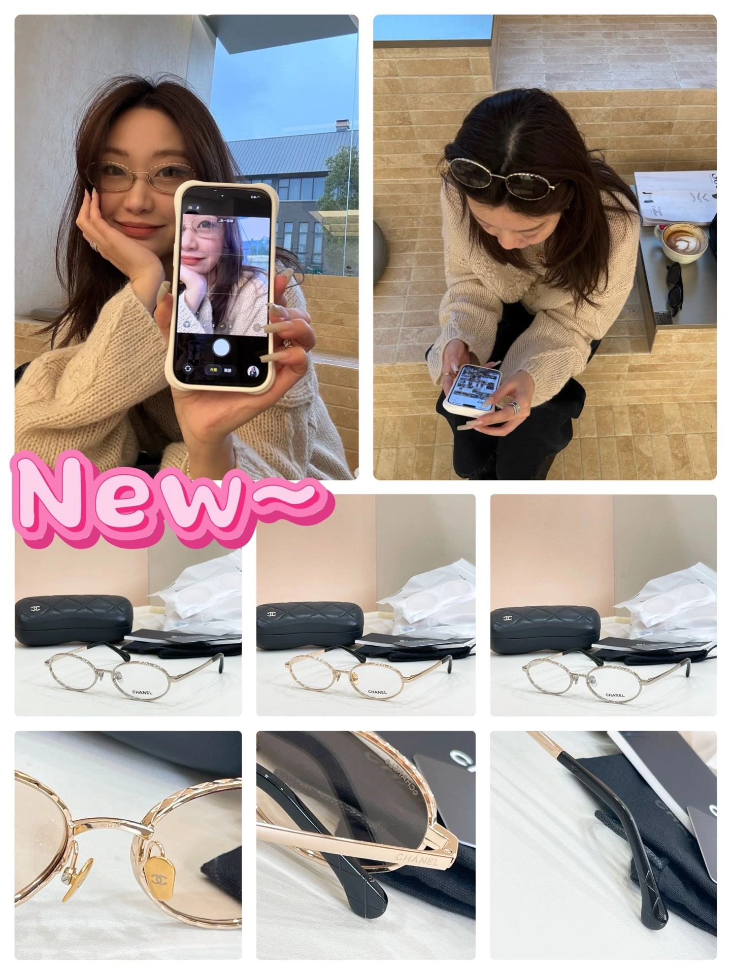 CHANEL MODEL サングラス