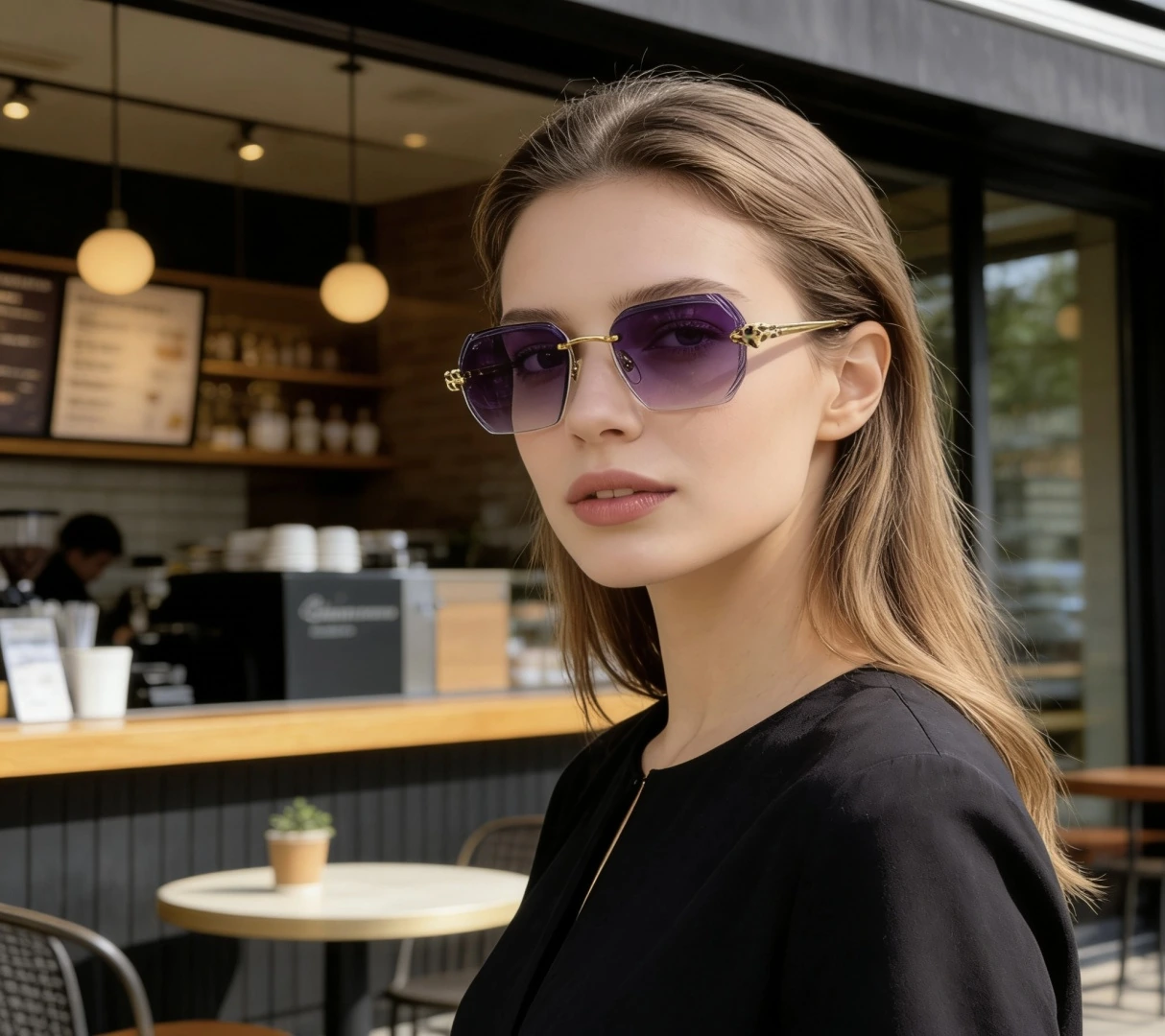  photo chromic Cartier钻石切割尼龙镜片 Top quality Without a frame MODEL:CT0868S SIZE:56口18-140 墨镜p16185 变色p16205