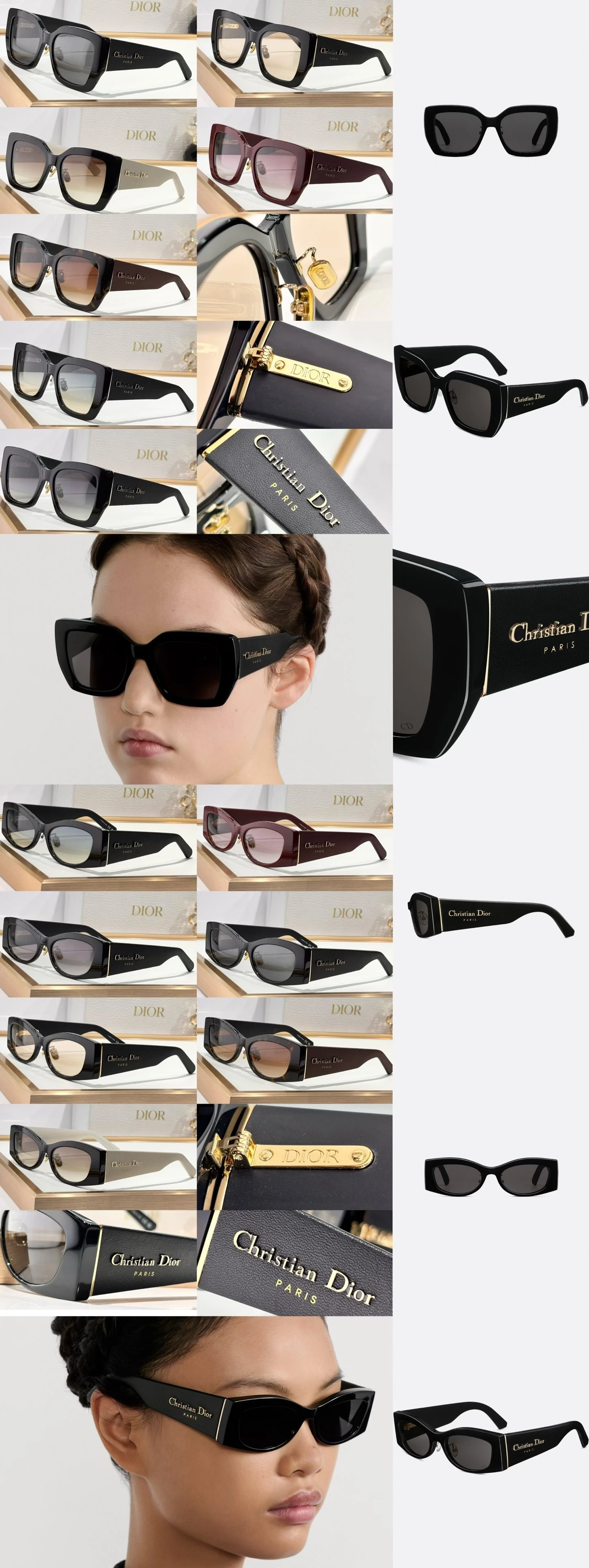 Dior Oversized MOD:DiorOmbre S2F Size:53口19 145