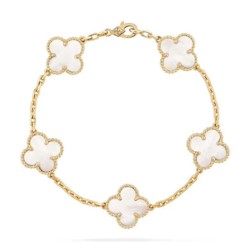 【2025】【Vancleef & Arpels】 ヴィンテージ アルハンブラ ブレスレット、5モチーフ
