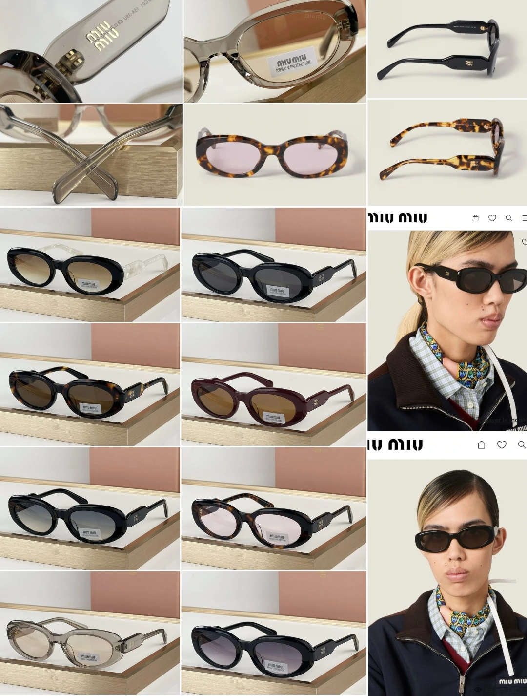 MiuMiu💚 Mod:SMU C01 Size:53口20-140 9413