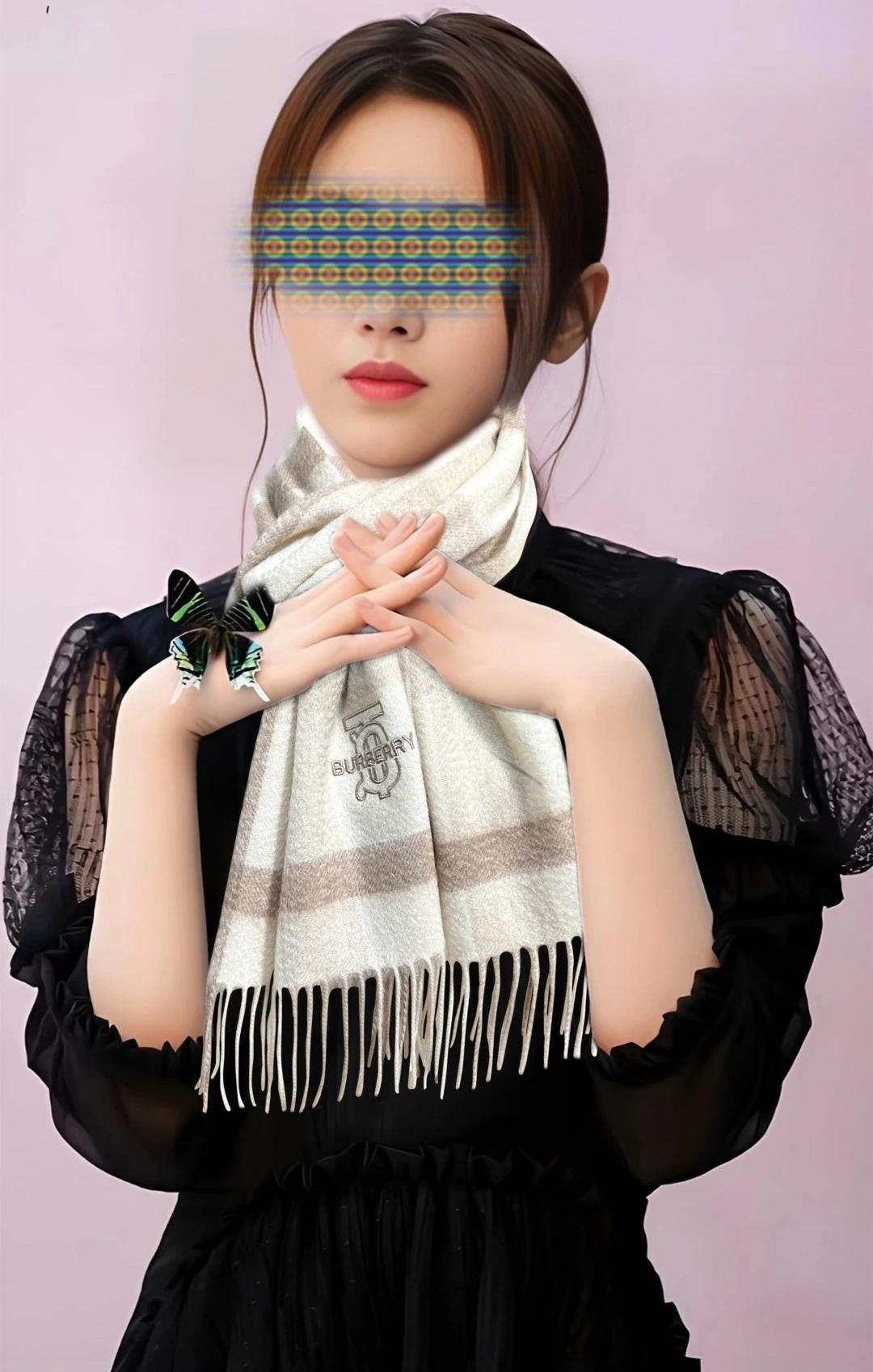 卸 。Burberry(バーバリー) マフラー/ショール。素材:カシミヤ85%。仕様:チェック柄。サイズ:32×180cm。ポイント:上質仕様・新作。首元や肩掛けなど幅広いスタイリングに使いやすいデザインです