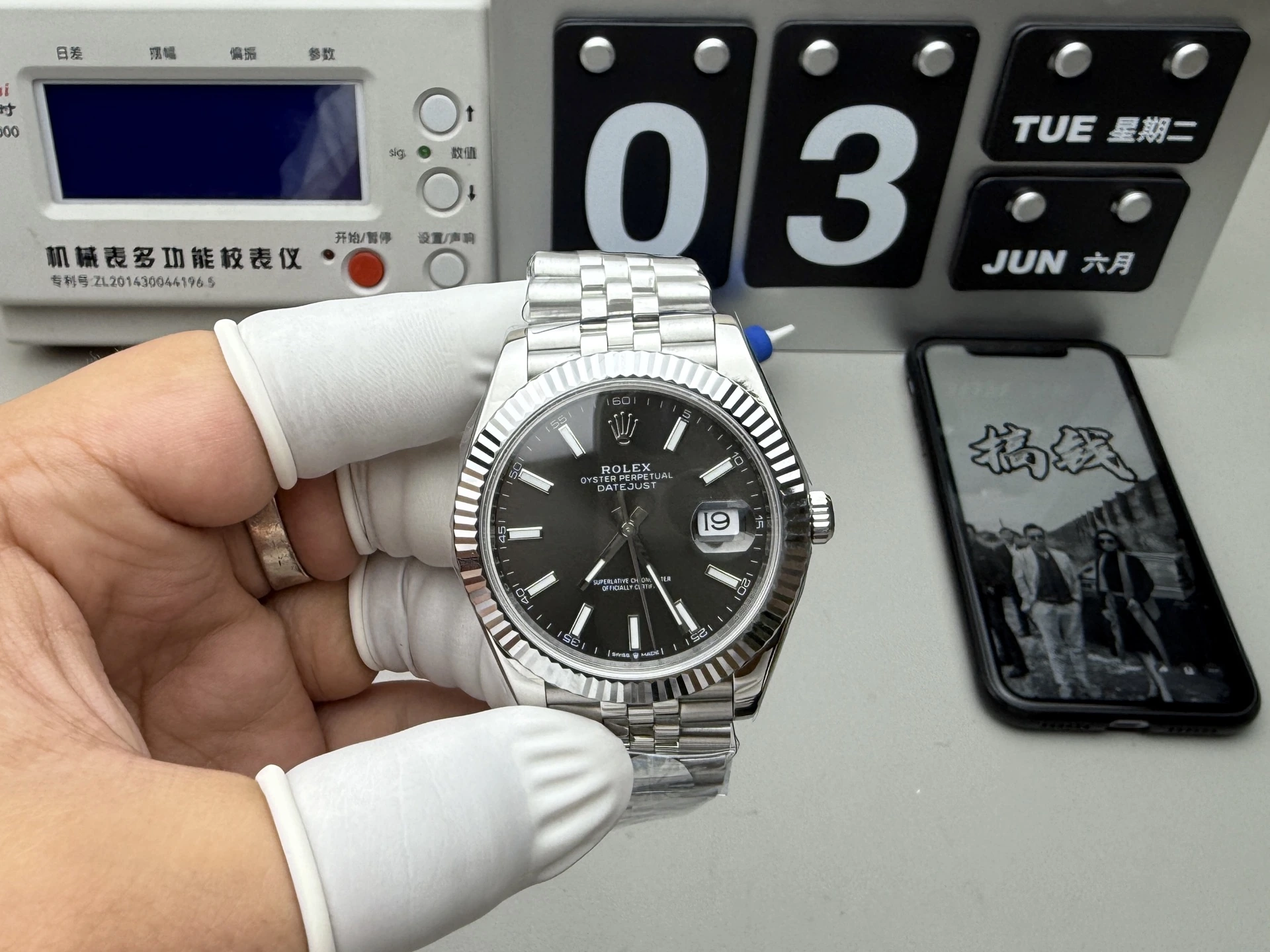 A+ Rolex(ロレックス) デイトジャスト。ジュビリーブレスレット、出荷前実物写真