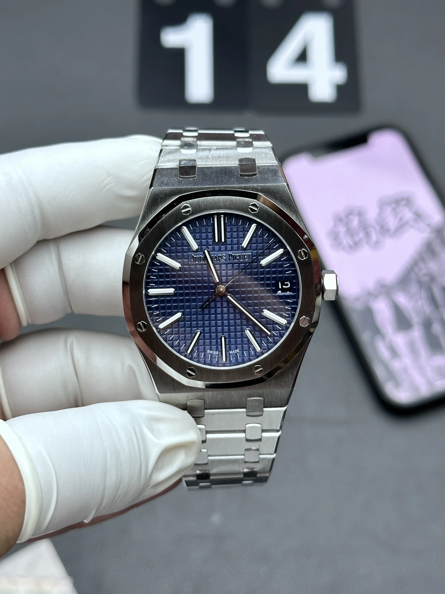 Audemars Piguet(オーデマ ピゲ)。50周年モデル、出荷前実物写真