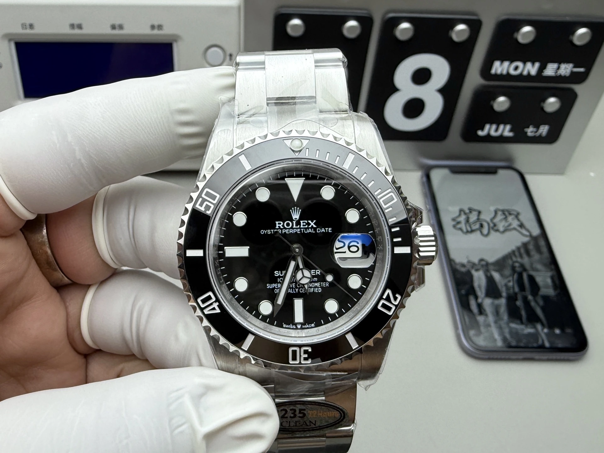CLEAN系ハイグレード Rolex(ロレックス) サブマリーナ。アップグレード仕様、出荷前実物写真