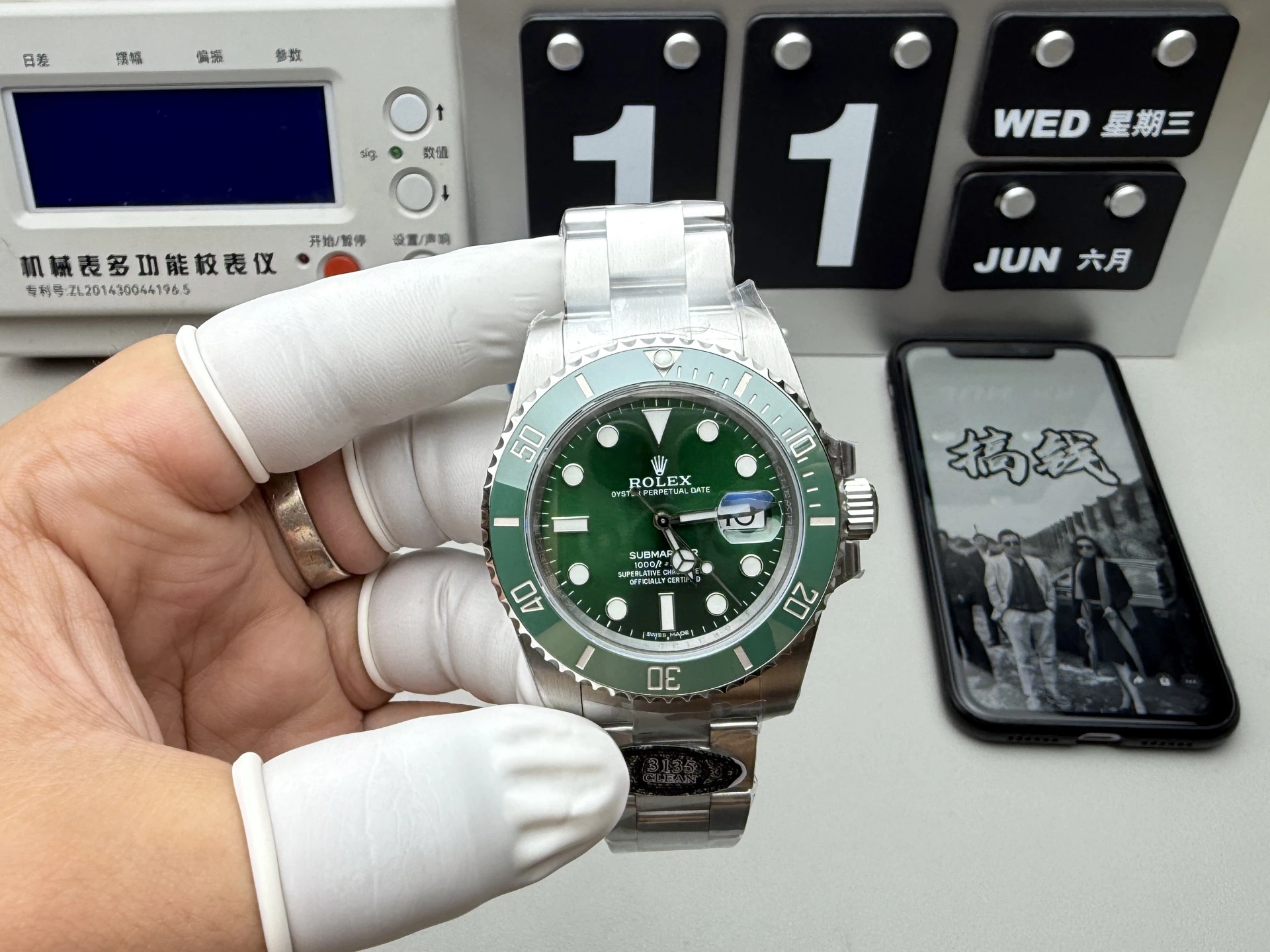 CLEAN系ハイグレード Rolex（ロレックス） サブマリーナ。ムーブメント 3135