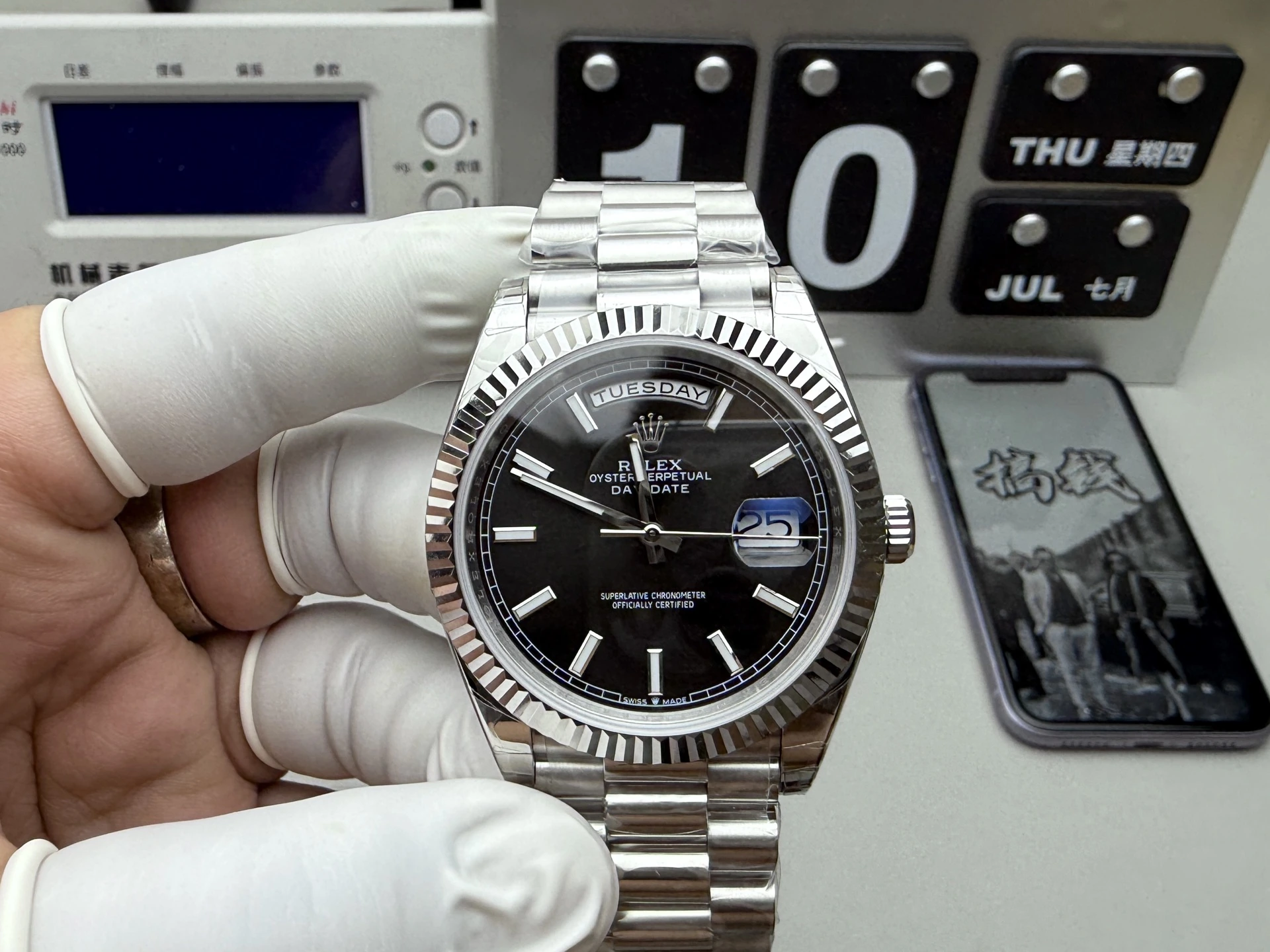 GS Rolex（ロレックス） デイデイト。出荷前実物写真