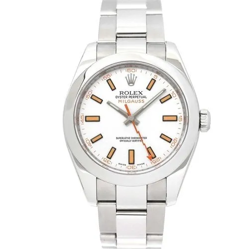 ロレックス ミルガウス ランダム ホワイト ROLEX MILGAUSS 116400