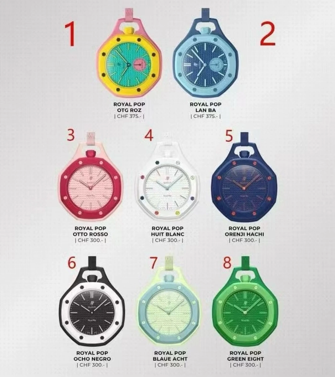 Audemars Piguet Swatch 腕時計