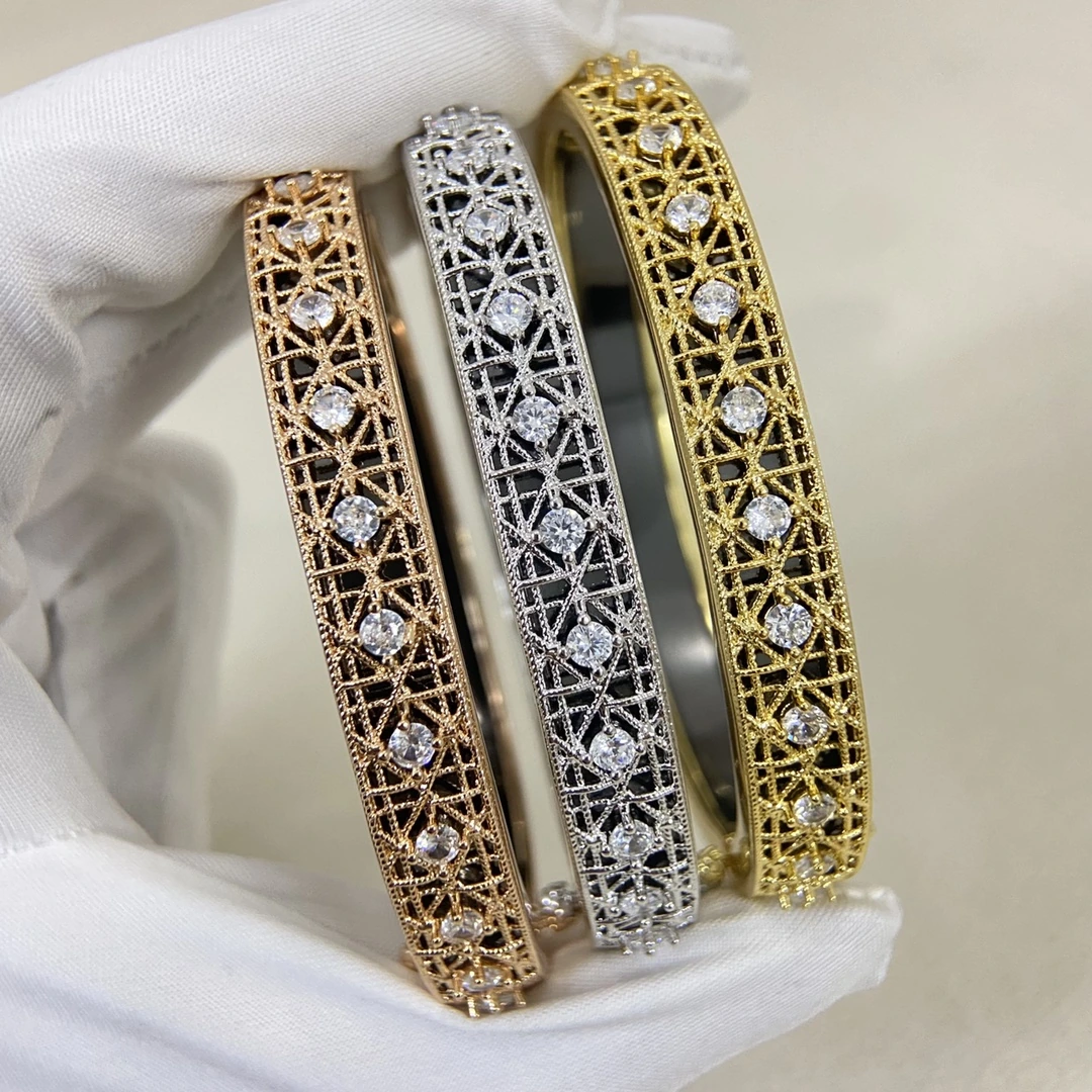 Dior（ディオール / Dior）ブレスレット DASZM0003-110新作分金ダイヤモンド留め藤格ブレスレット 品番：FHM265600