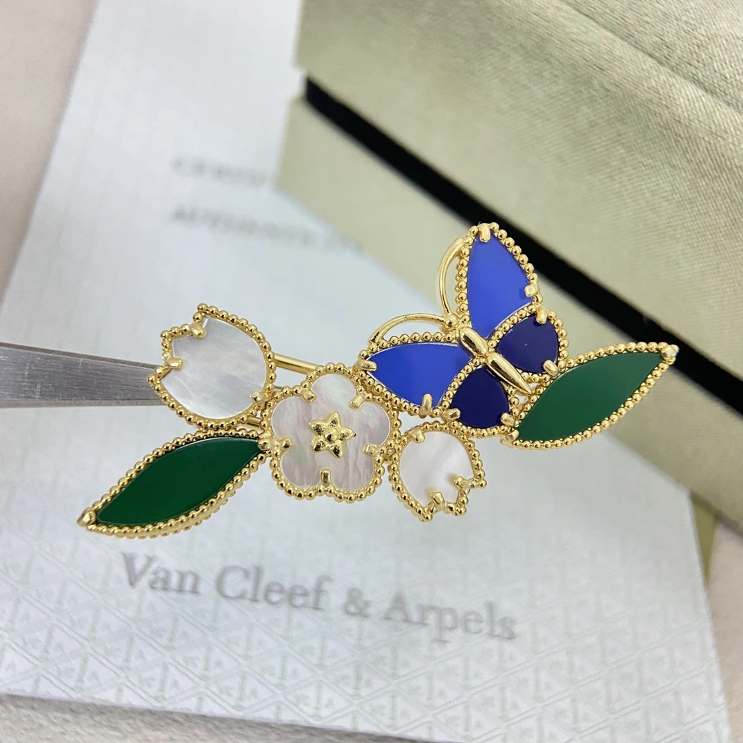 Van Cleef & Arpels(ヴァンクリーフ&アーペル / VCA)ブローチ FKXZM0002-080新作バタフライブローチ 品番:DHM252487