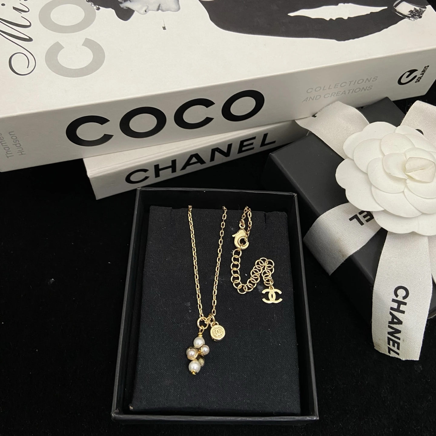 🦢Chanel(シャネル / Chanel)Chanel(シャネル / Chanel)26p新作ダブルCベビーパールネックレス 精致可爱
