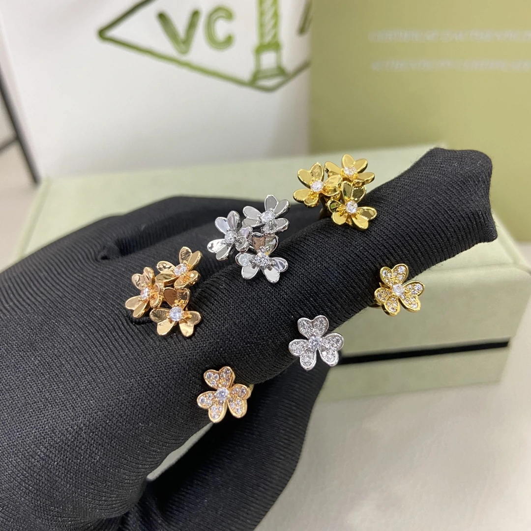 Van Cleef & Arpels(ヴァンクリーフ&アーペル / VCA)リング FKJZH0001-044シャムロックリング 品番:BDH133285