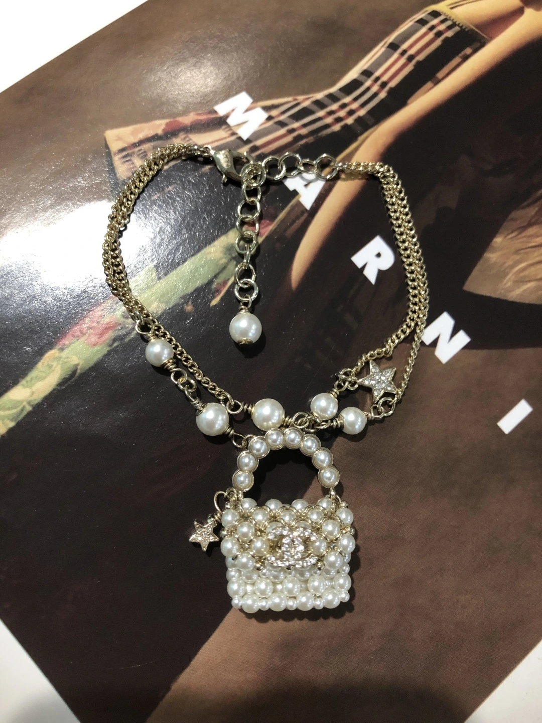 Chanel(シャネル / Chanel)Chanel(シャネル / Chanel)パールスター⭐纯ハンドメイド重工包包ブレスレット