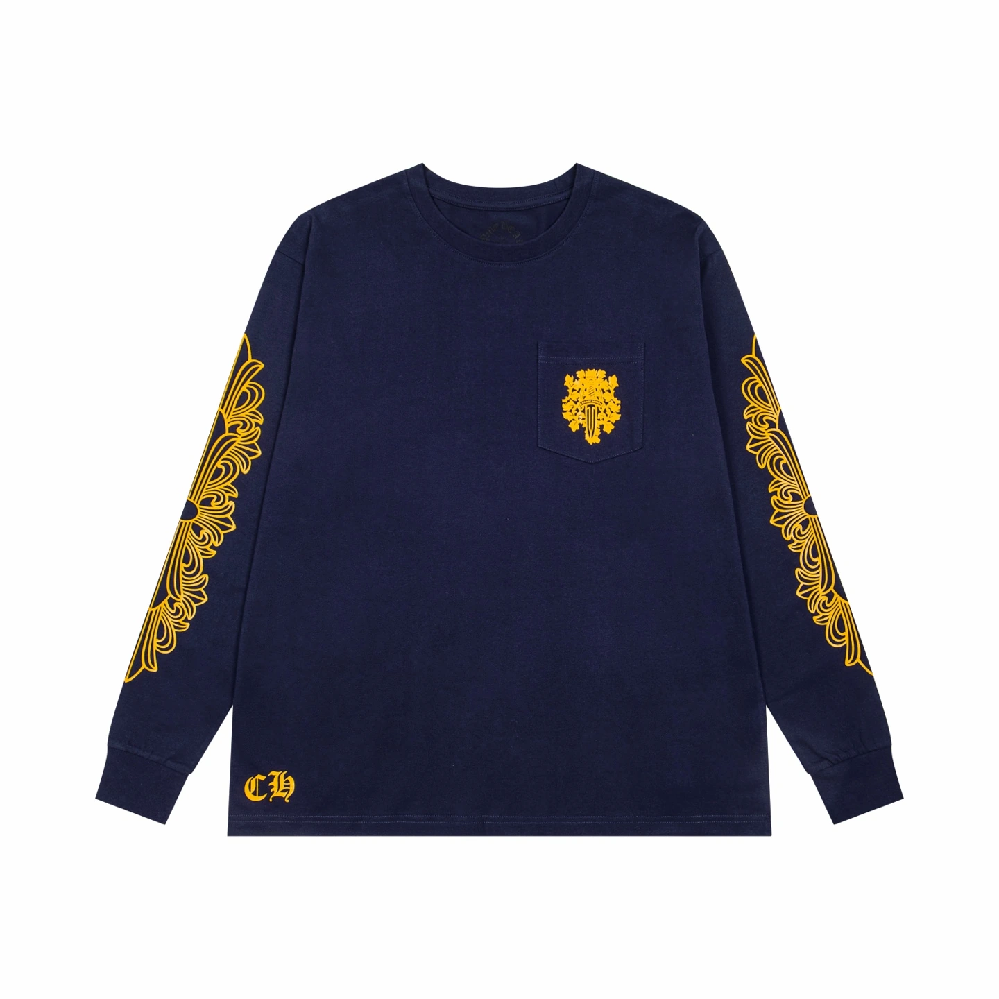Chrome Hearts(クロムハーツ) ロングスリーブトップス。素材:コットン。仕様:プリント。サイズ:S/M/L