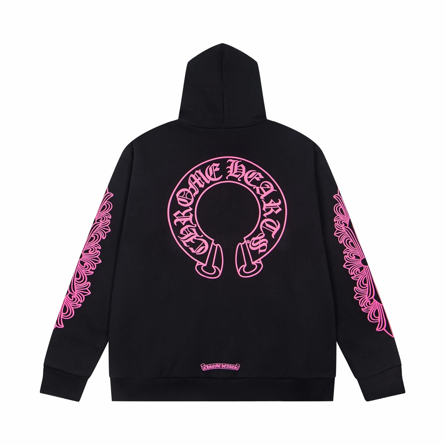 Chrome Hearts(クロムハーツ) アウター。素材:コットン。仕様:ホースシューモチーフ・プリント・ウォッシュ加工・ジップ。サイズ:S/M/L。ポイント:オリジナル仕様